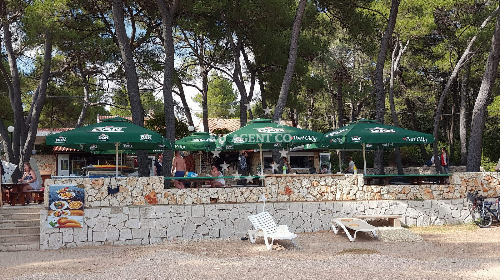 Additional view of Soline beach in Vrboska 184, Vrboska