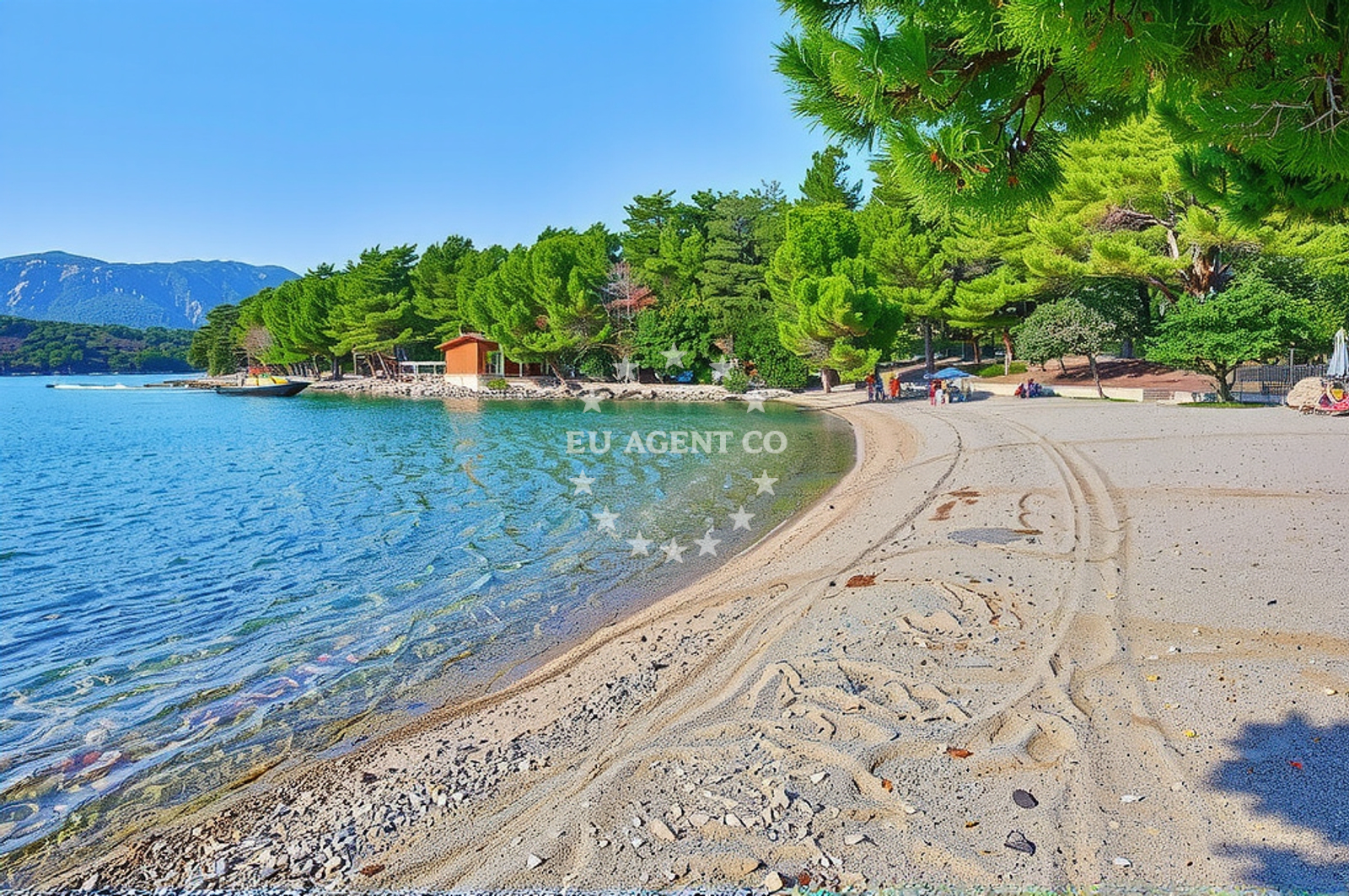 Additional view of Soline beach in Vrboska 184, Vrboska