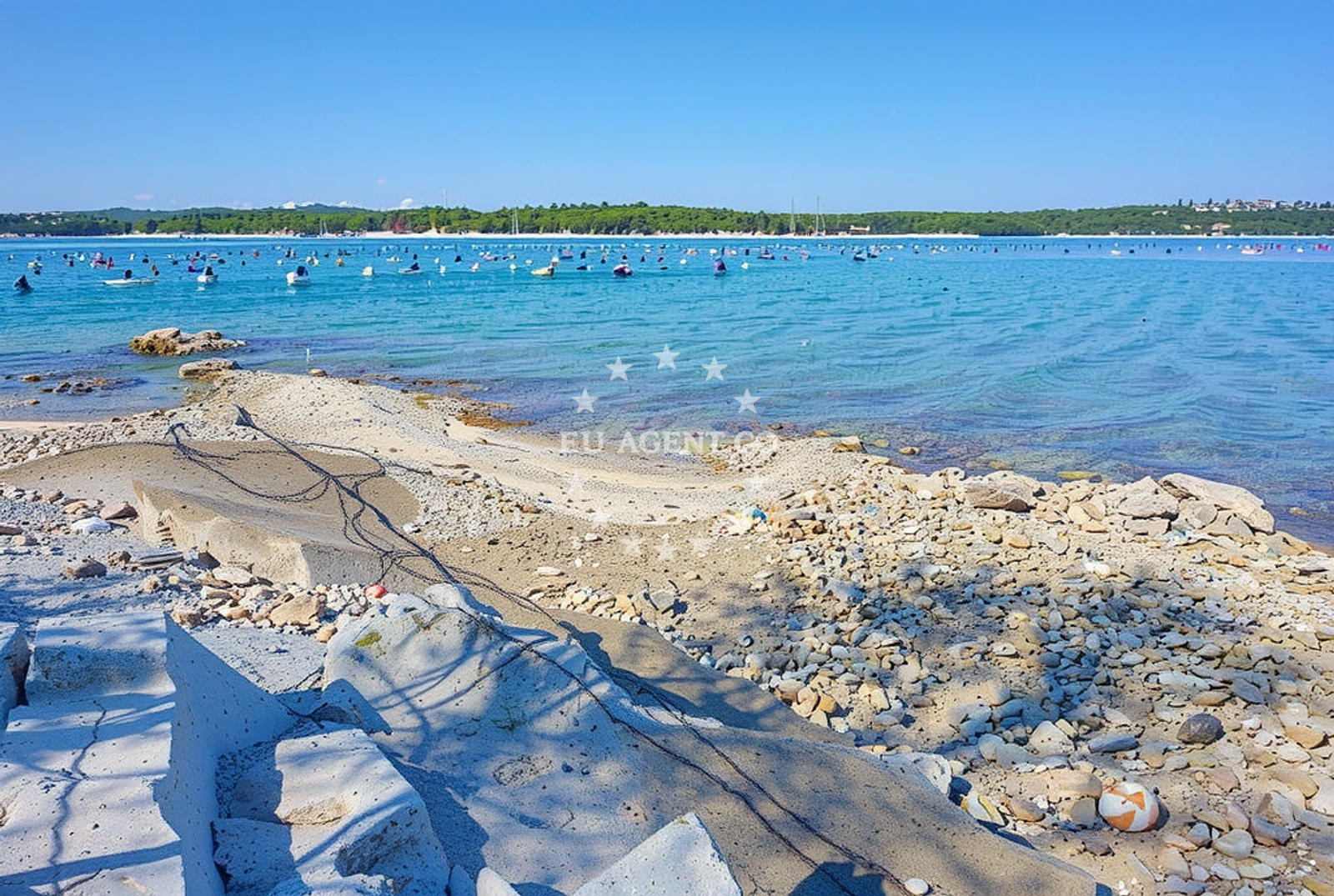 Additional view of Soline, Červar Beach in Soline