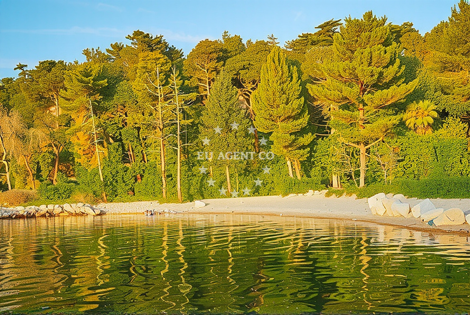Additional view of Soline (Dobrinj) (Krk): beaches and coves (2) in Soline (Dobrinj) (Krk)