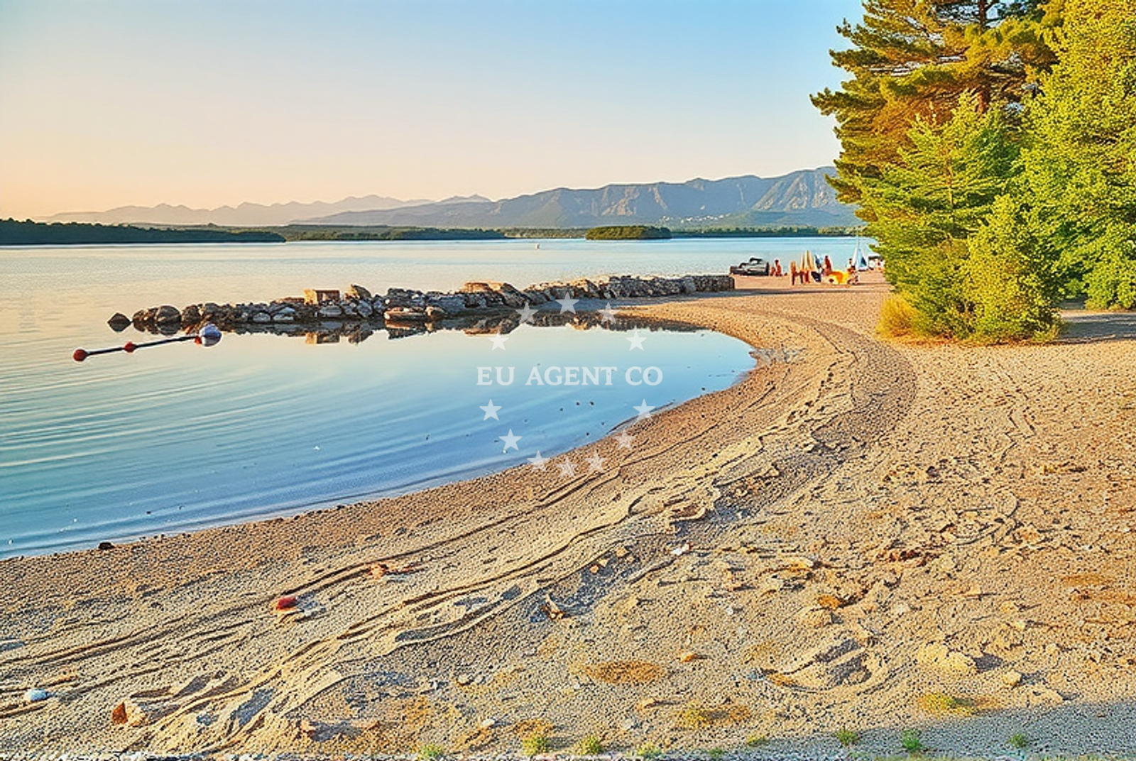 Additional view of Soline (Dobrinj) (Krk): beaches and coves (2) in Soline (Dobrinj) (Krk)
