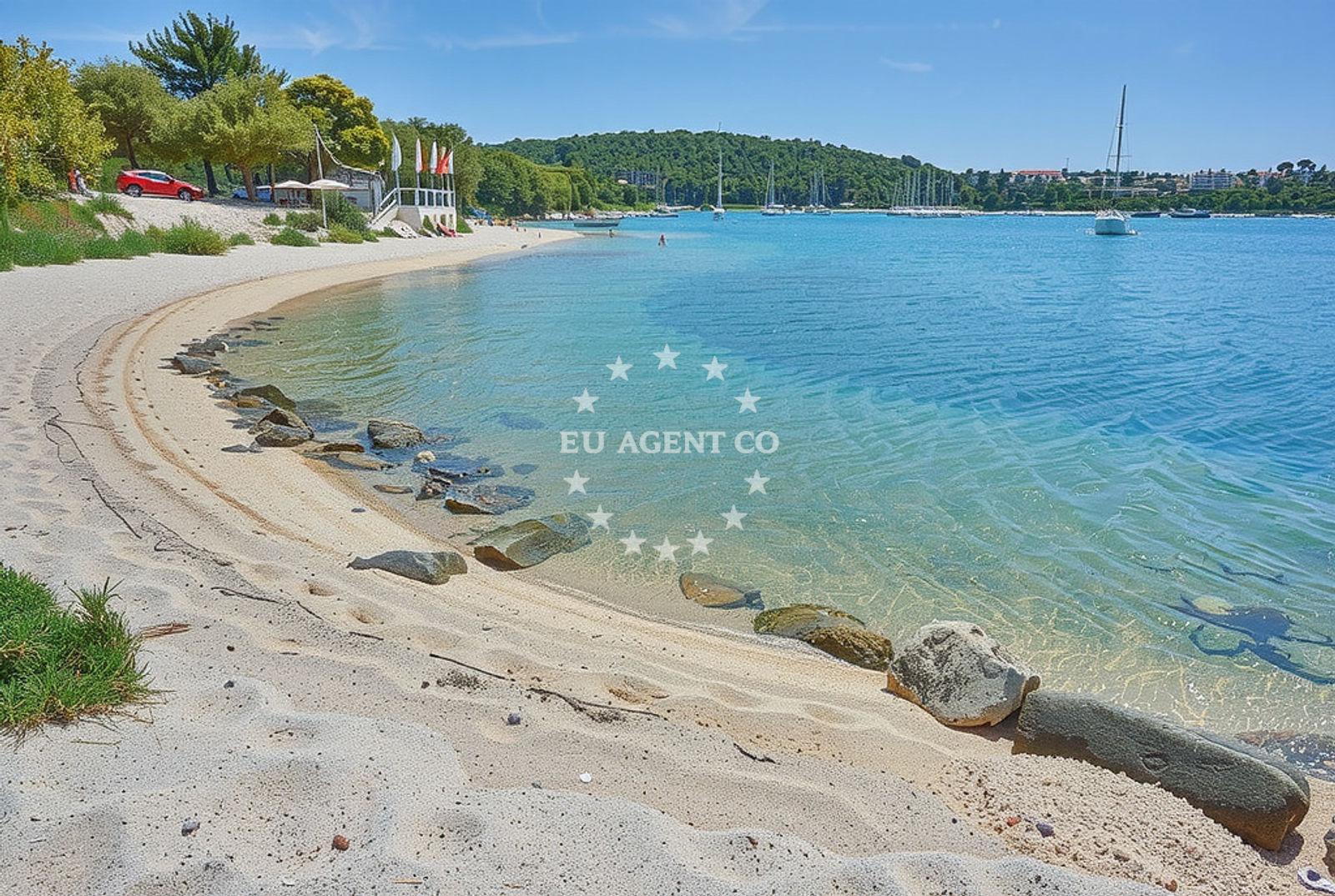 Additional view of Soline, Pješčana Uvala Beach in Soline
