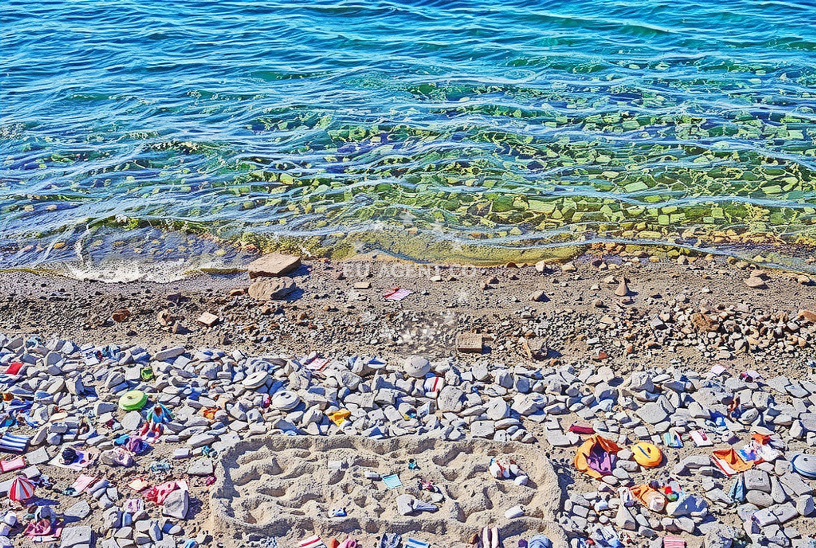Sea and coastal view of Soline (Sali) (Dugi otok): beaches and coves (4) in Soline (Sali) (Dugi otok)
