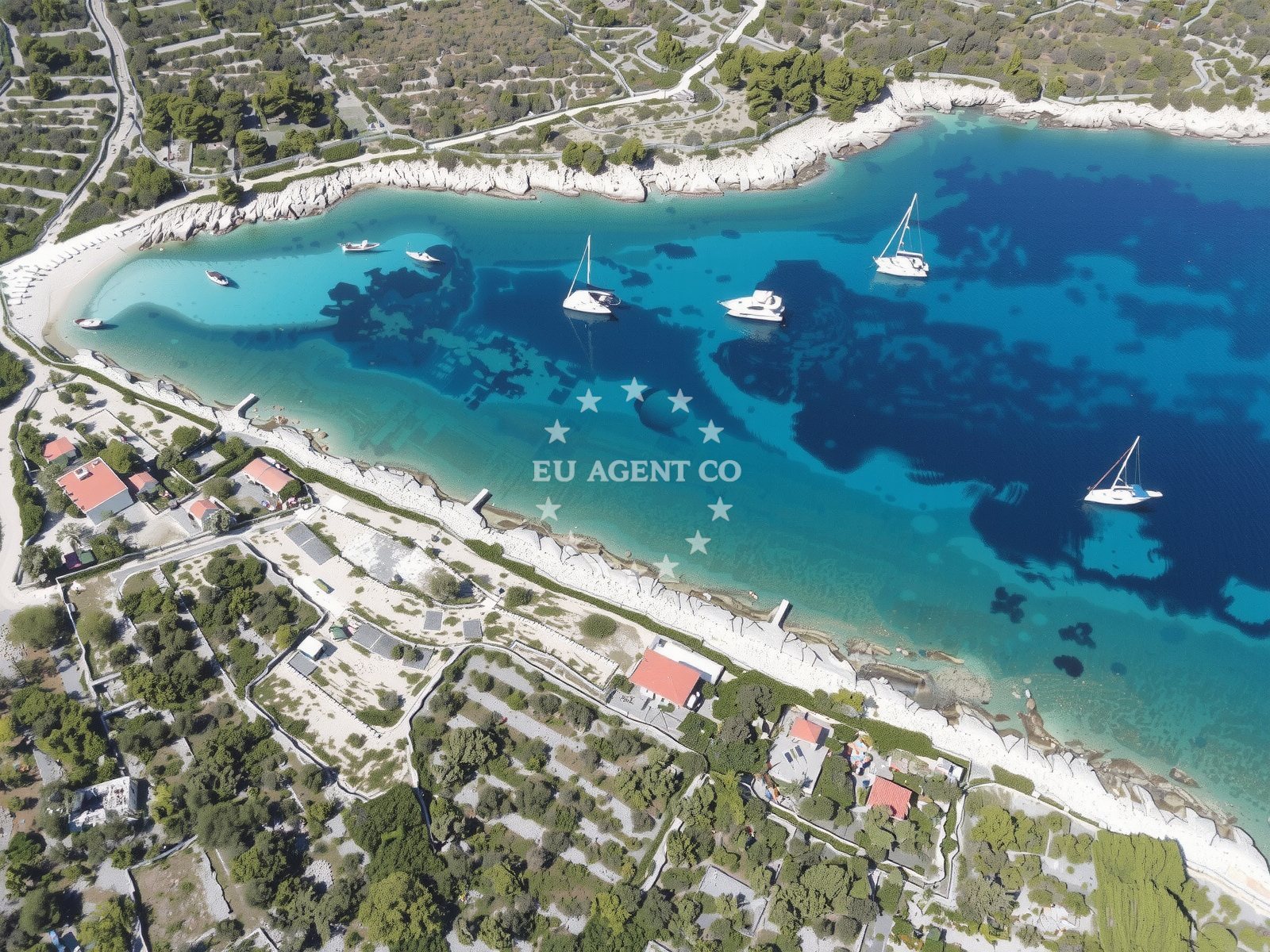 Additional view of Solinska Beach in Krc 2, Drvenik Veli