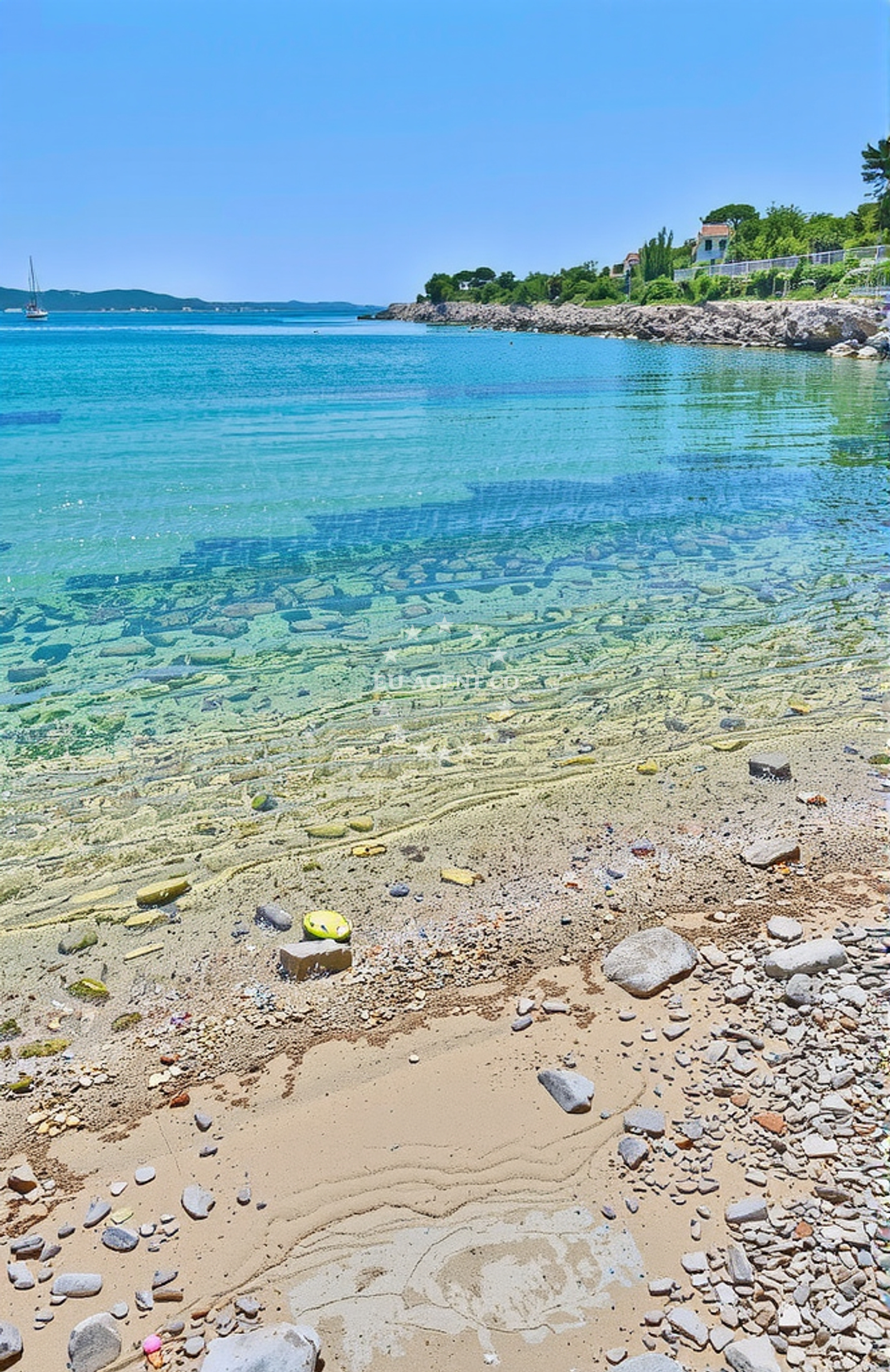 Additional view of Solinska Beach in Krc 2, Drvenik Veli