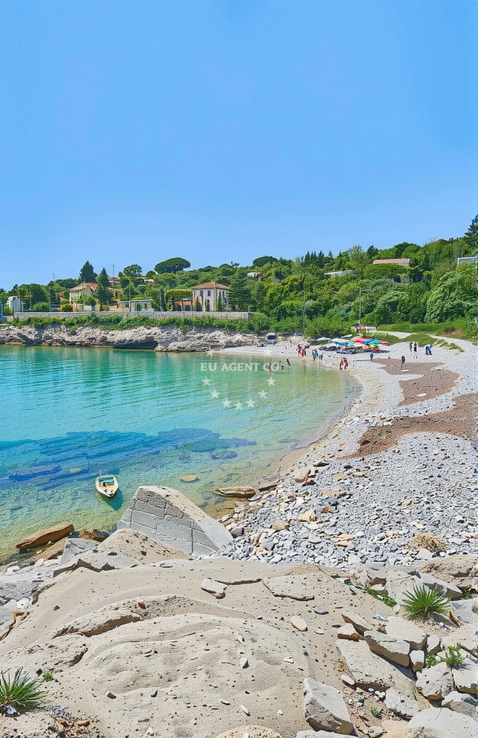 Additional view of Solinska Beach in Krc 2, Drvenik Veli