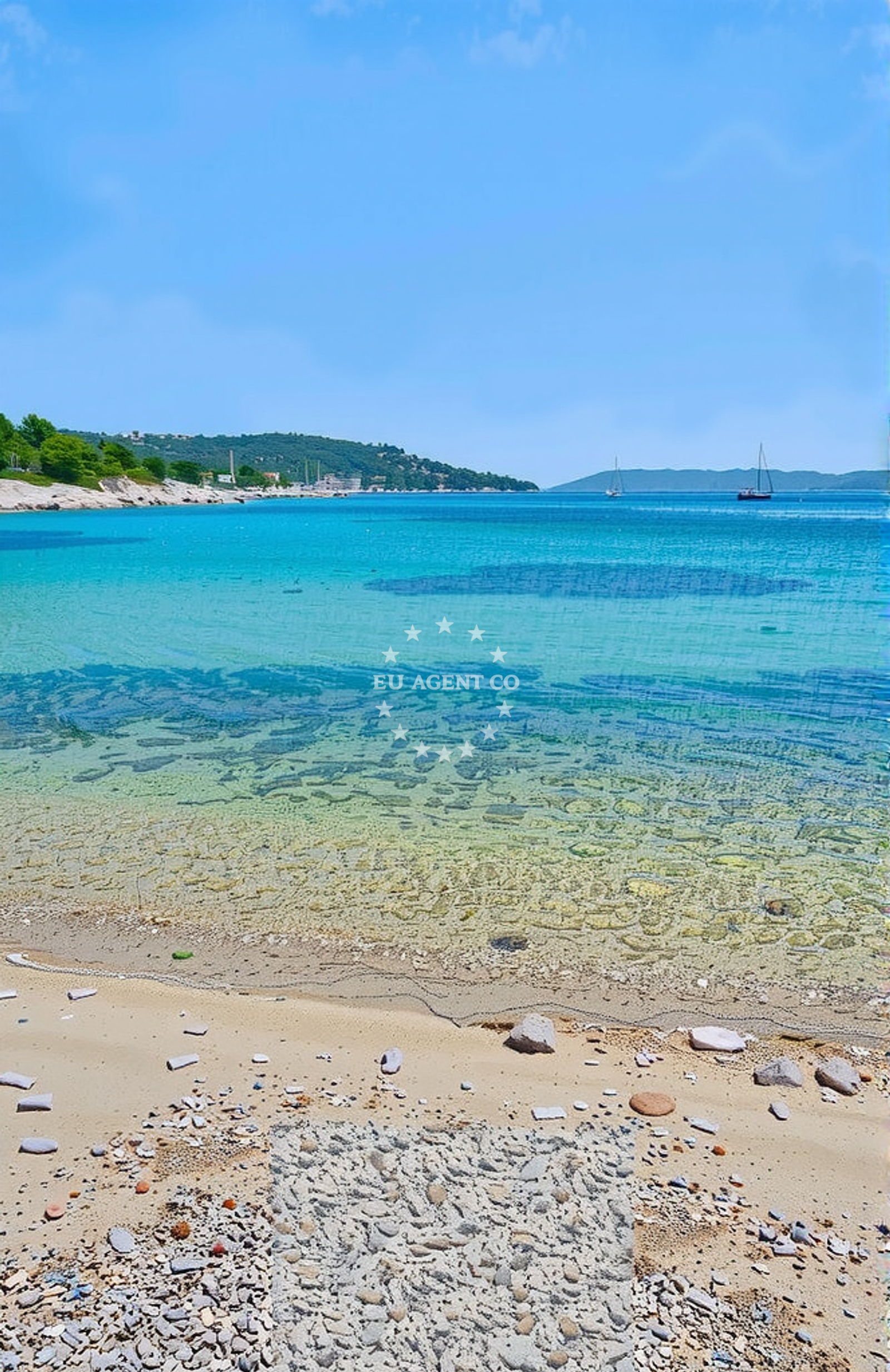 Additional view of Solinska Beach in Krc 2, Drvenik Veli