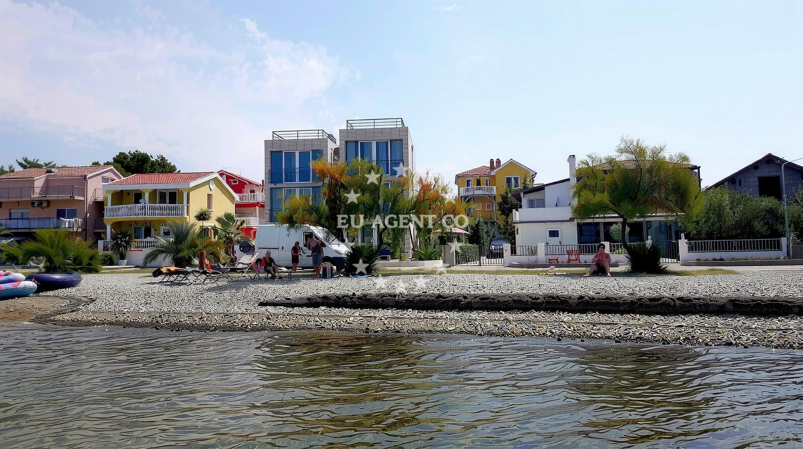 Beach facilities and surroundings at Solist II beach in , Bilice