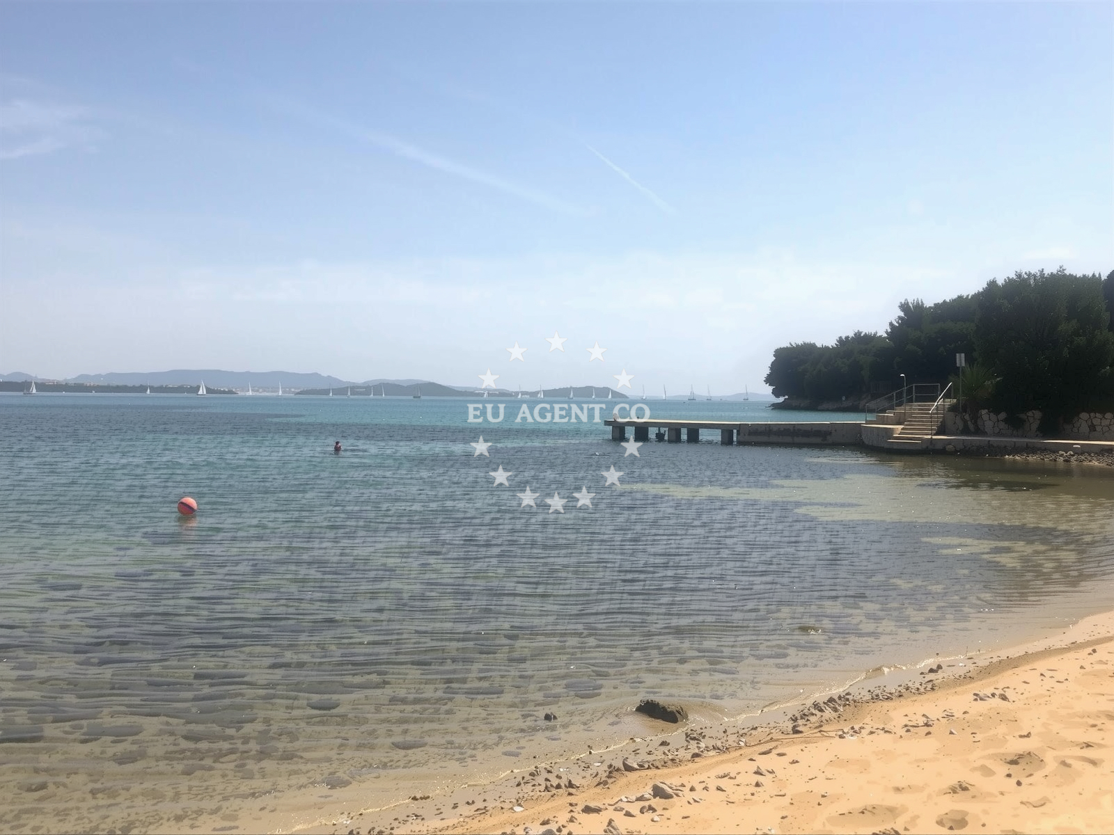 Additional view of Sovinje beach in Glavičine 44, Tkon