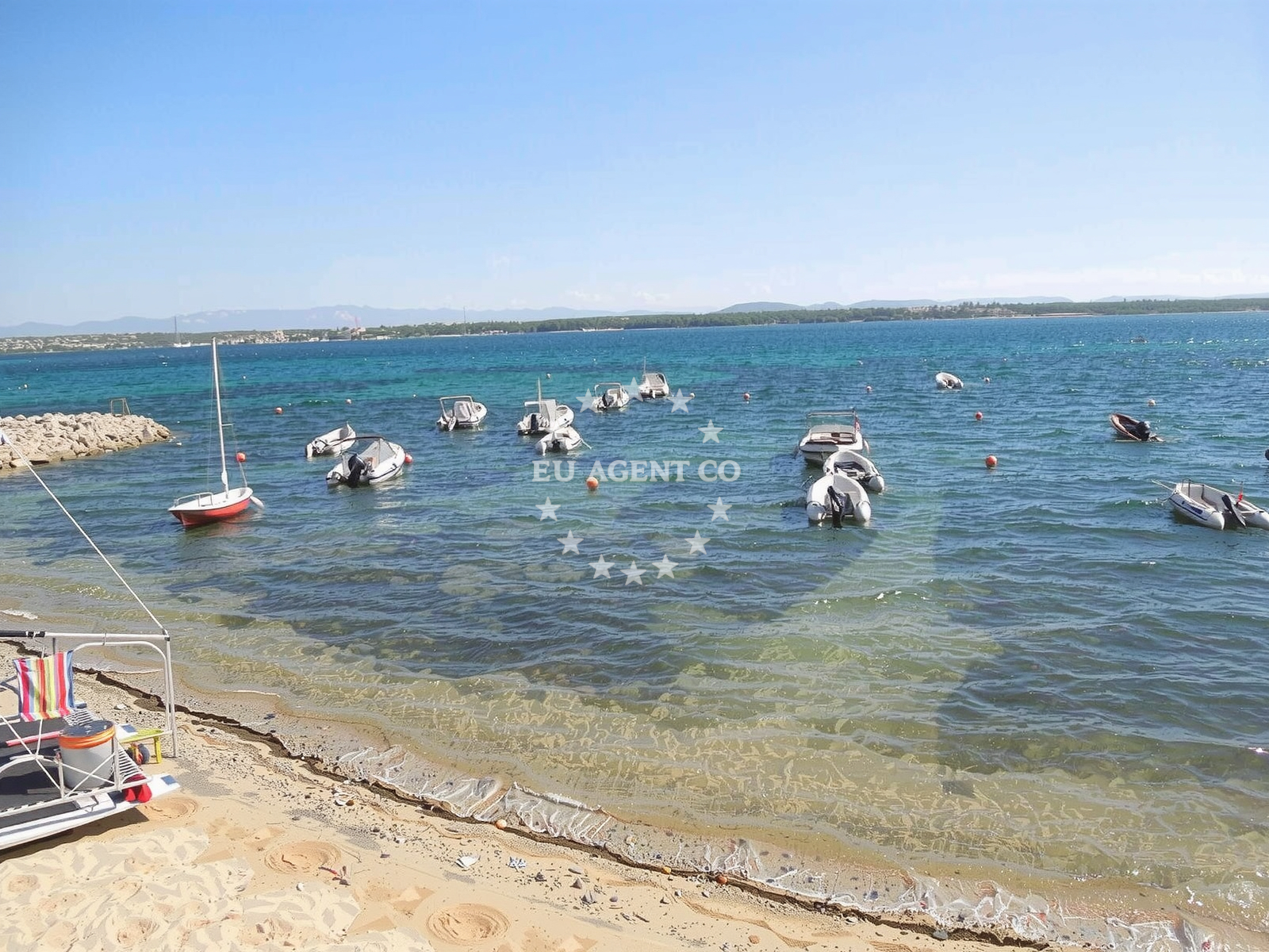 Additional view of Sovinje beach in Glavičine 44, Tkon