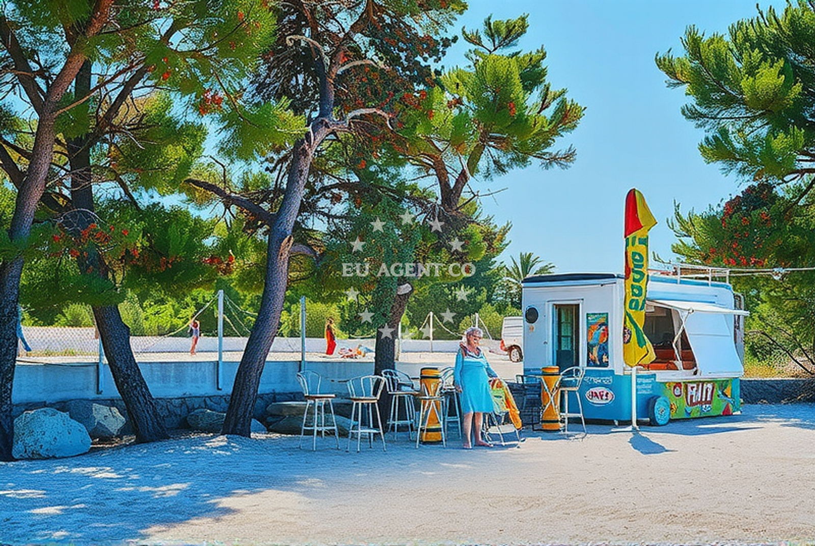 Additional view of Sovja beach in Put Slobode 23 Stan, Tribunj