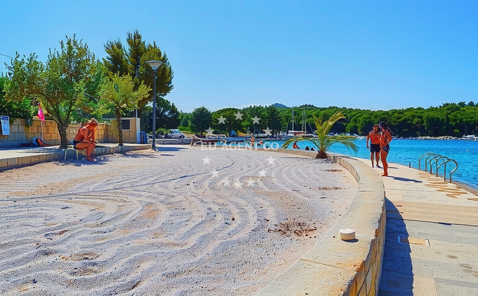 Additional view of Sovja beach in Put Slobode 23 Stan, Tribunj