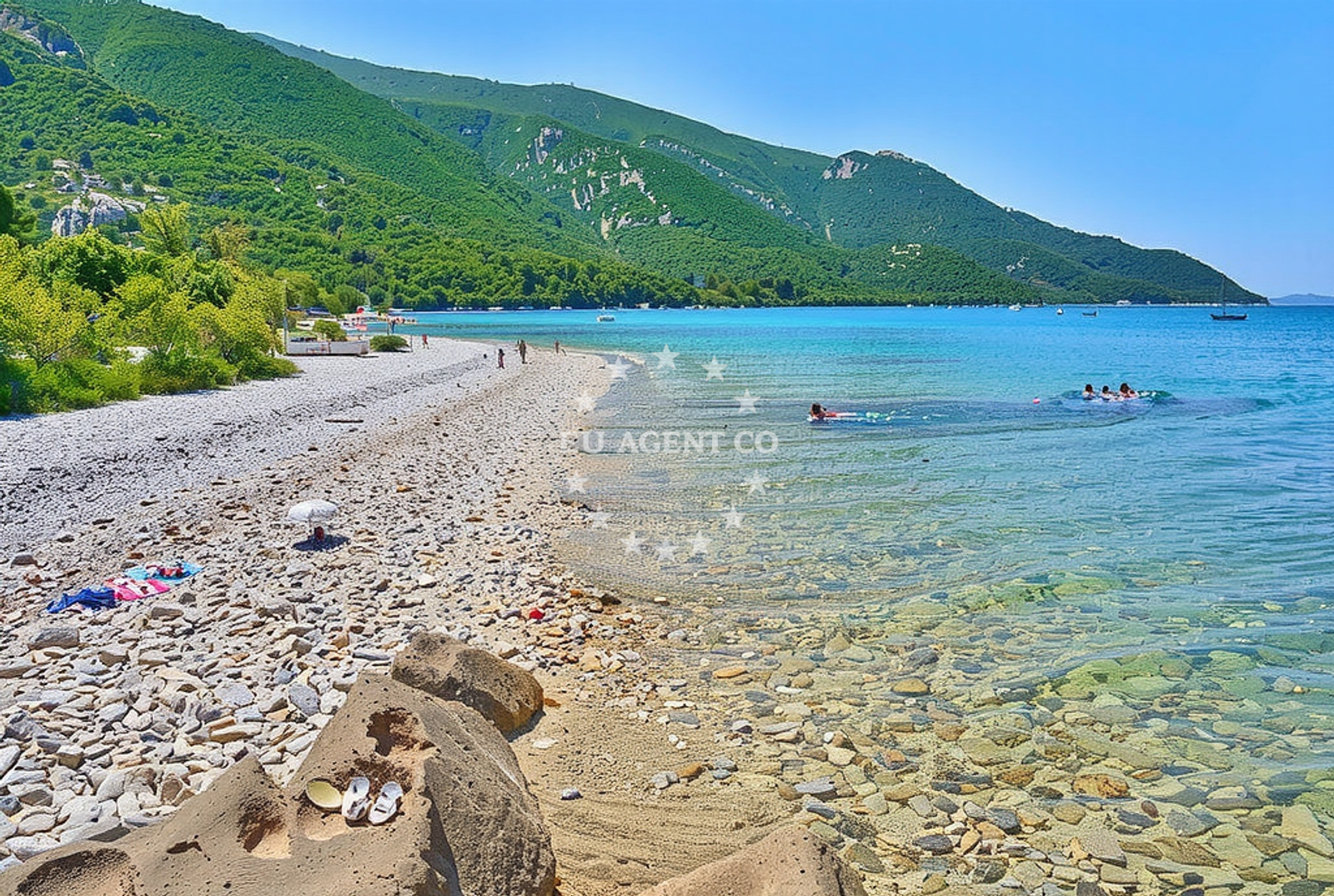 Additional view of Sparagovići: beaches and coves in Sparagovići