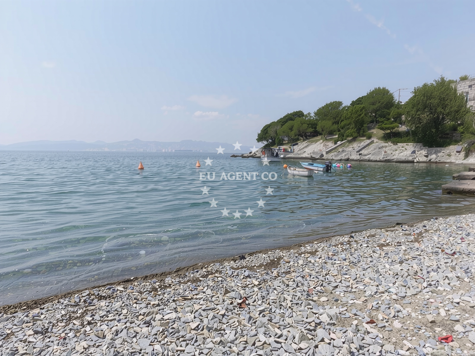 Overview of Spiaggia di Ghiaia in Zakosa 23 Sveti Juraj, Sveti Juraj