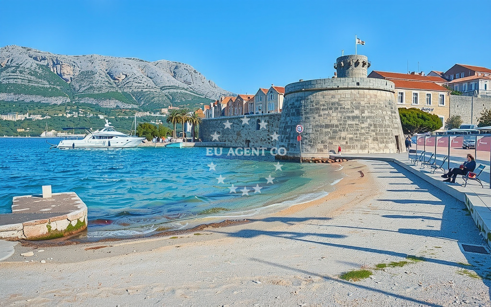 Additional view of Spomenik, Korčula (Korčula) Beach in Spomenik