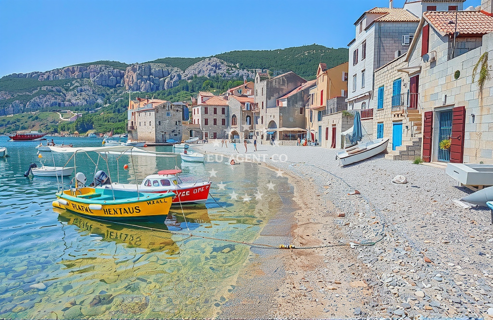 Additional view of Šporku žolo, Komiža (Vis) Beach in Šporku žolo