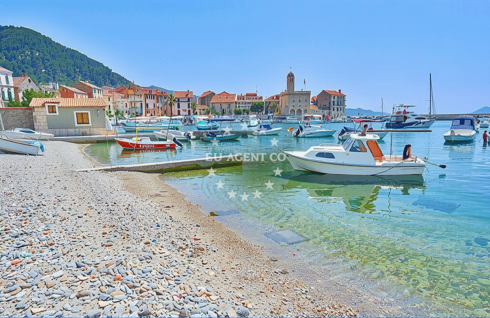 Additional view of Šporku žolo, Komiža (Vis) Beach in Šporku žolo