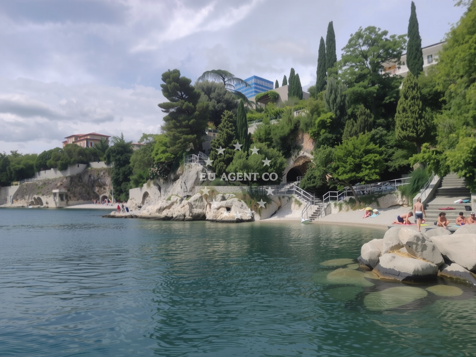 Additional view of Srebrena Beach in Šetalište XIII divizije 106, Rijeka