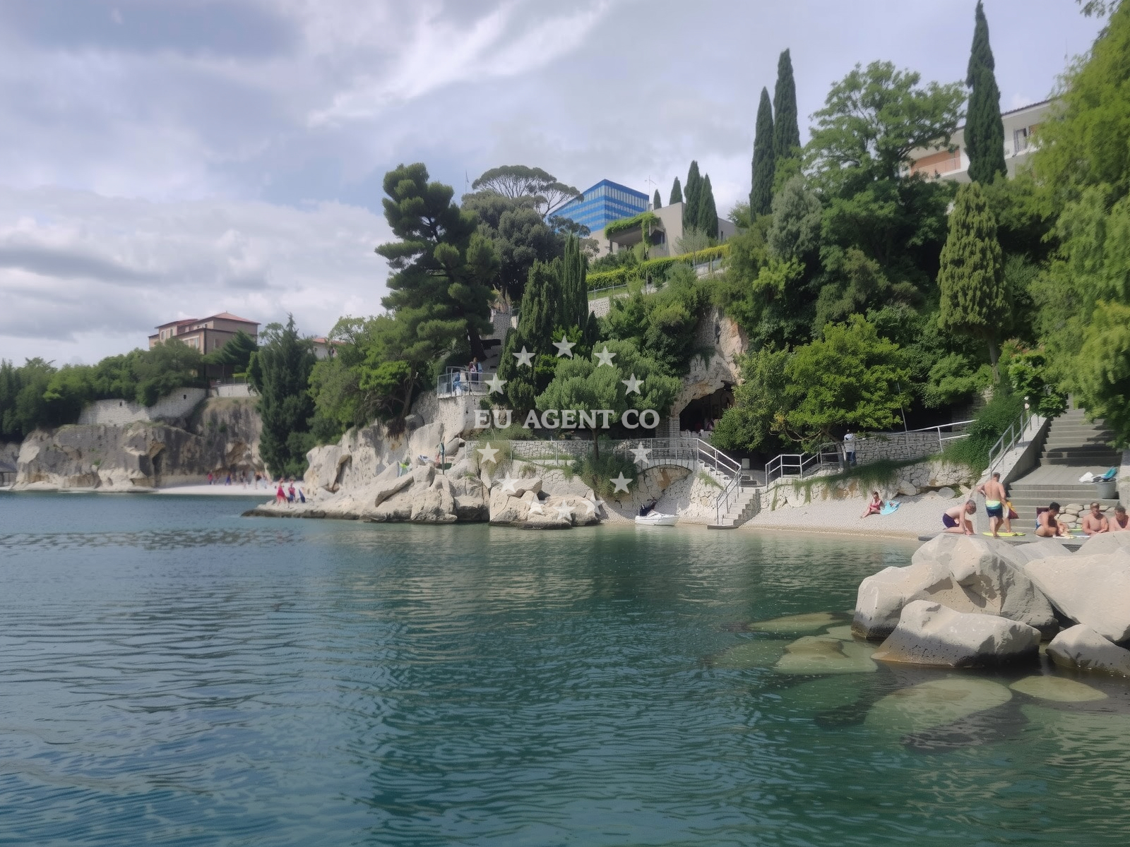 Additional view of Srebrena Beach in Šetalište XIII divizije 106, Rijeka