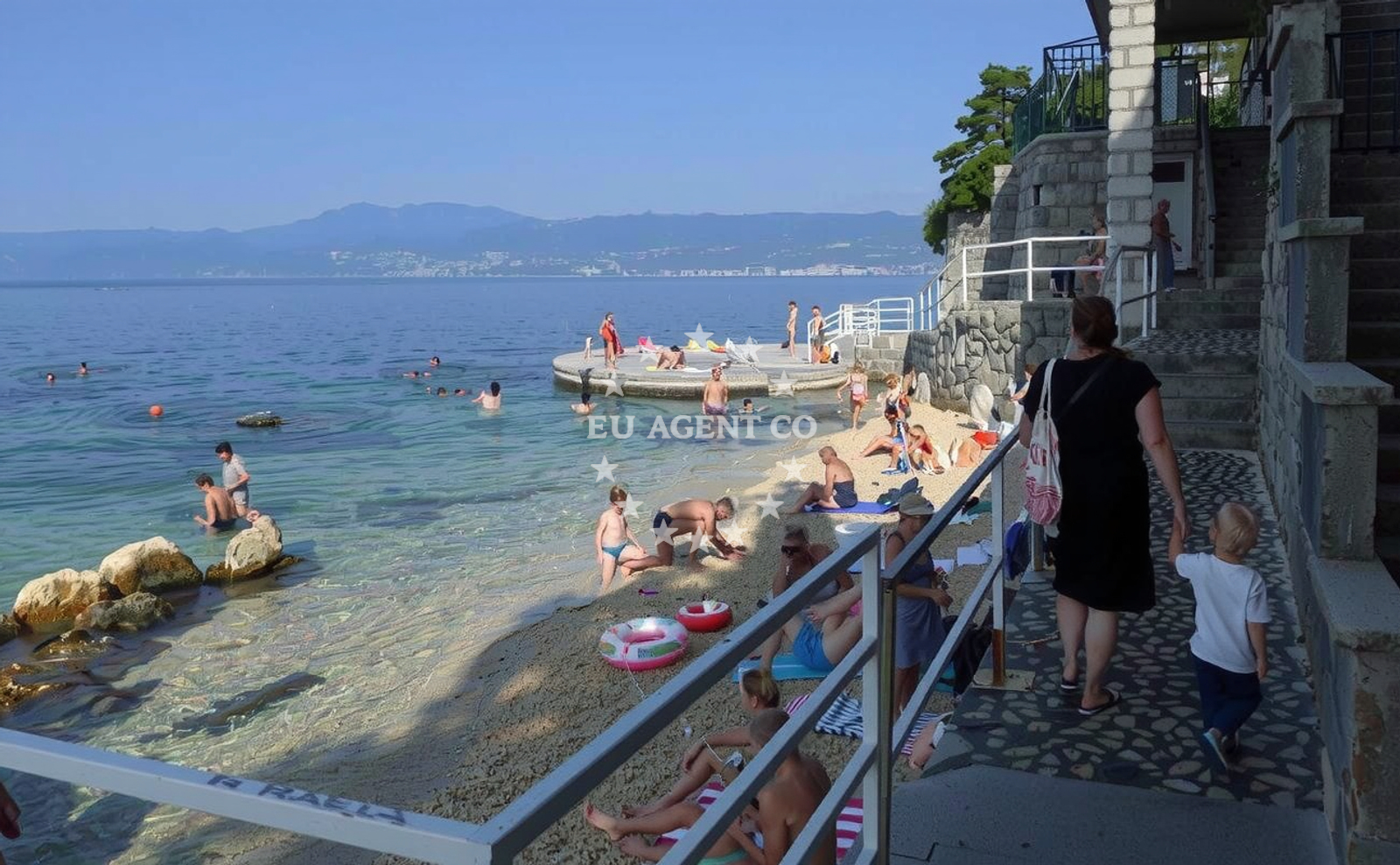 Additional view of Srebrena Beach in Šetalište XIII divizije 106, Rijeka