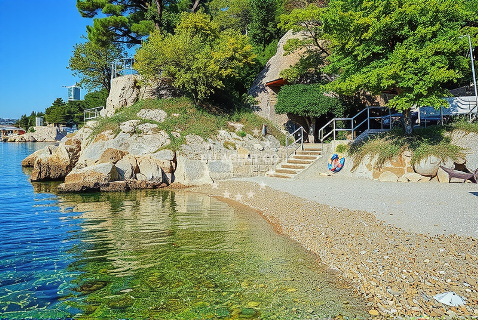Additional view of Srebrena Beach in Šetalište XIII divizije 106, Rijeka