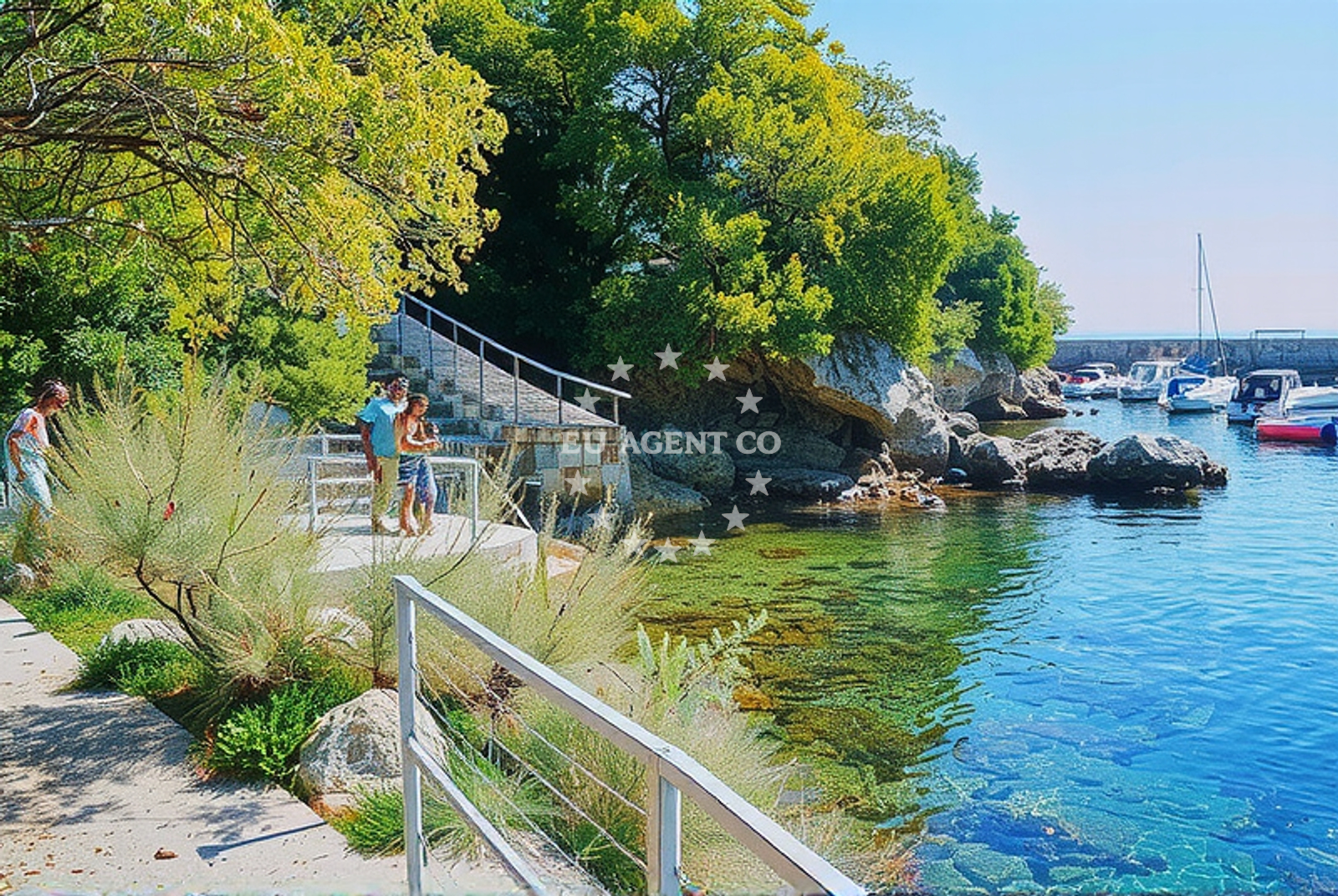 Additional view of Srebrena Beach in Šetalište XIII divizije 106, Rijeka