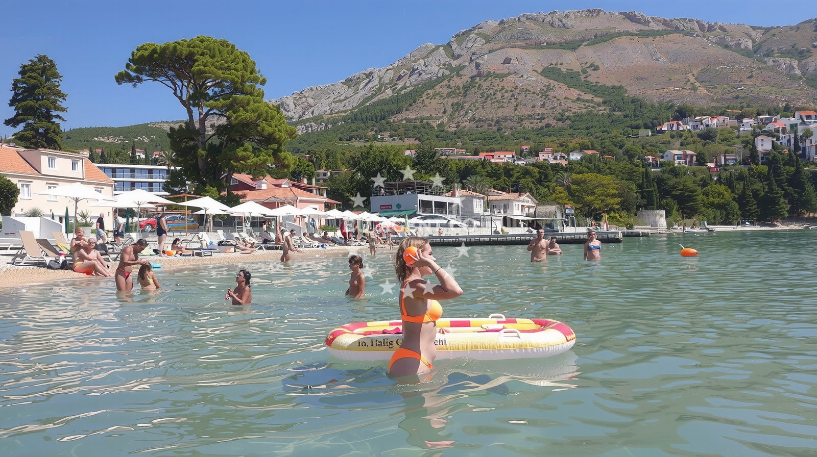 Additional view of Srebreno beach in Setaliste dr. Franja Tudmana 14, Mlini