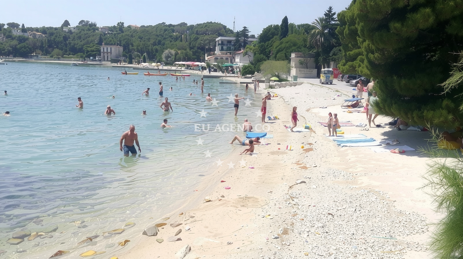 Additional view of Srebreno beach in Setaliste dr. Franja Tudmana 14, Mlini