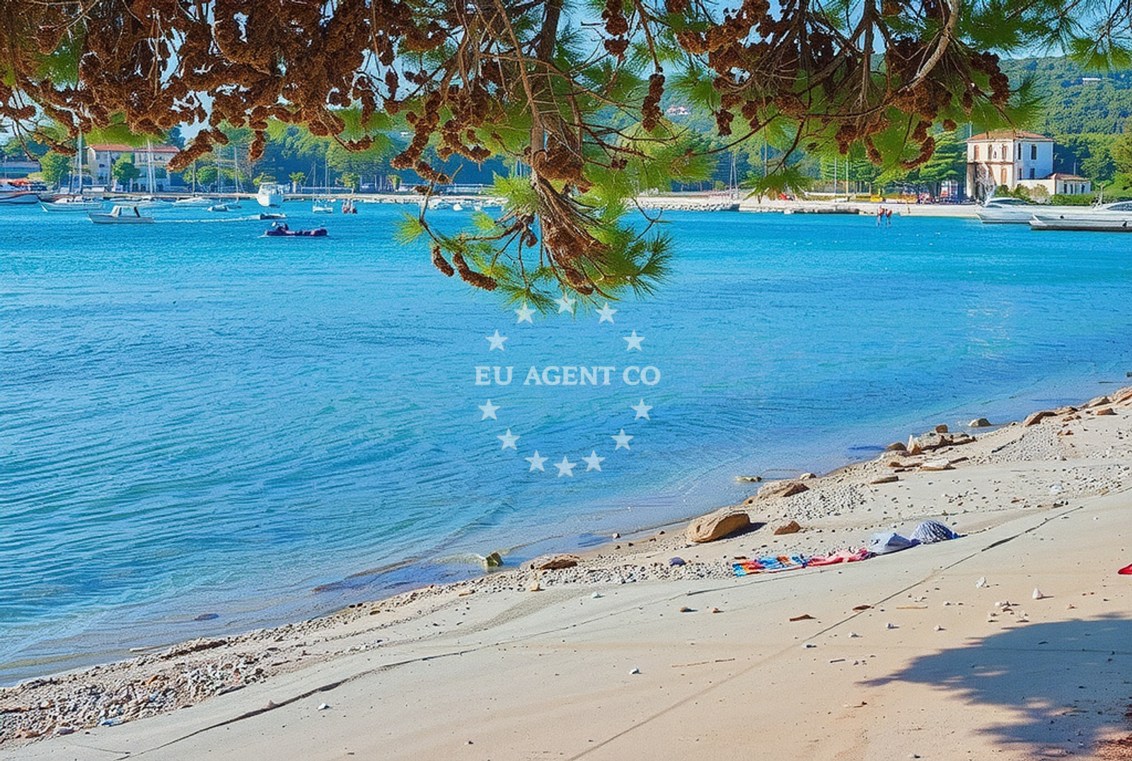 Additional view of Srebreno: beaches and coves (1) in Srebreno
