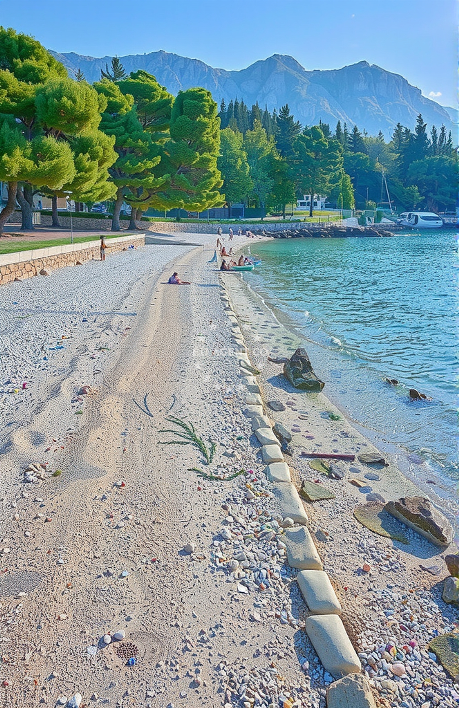 Additional view of Srebreno: beaches and coves (1) in Srebreno