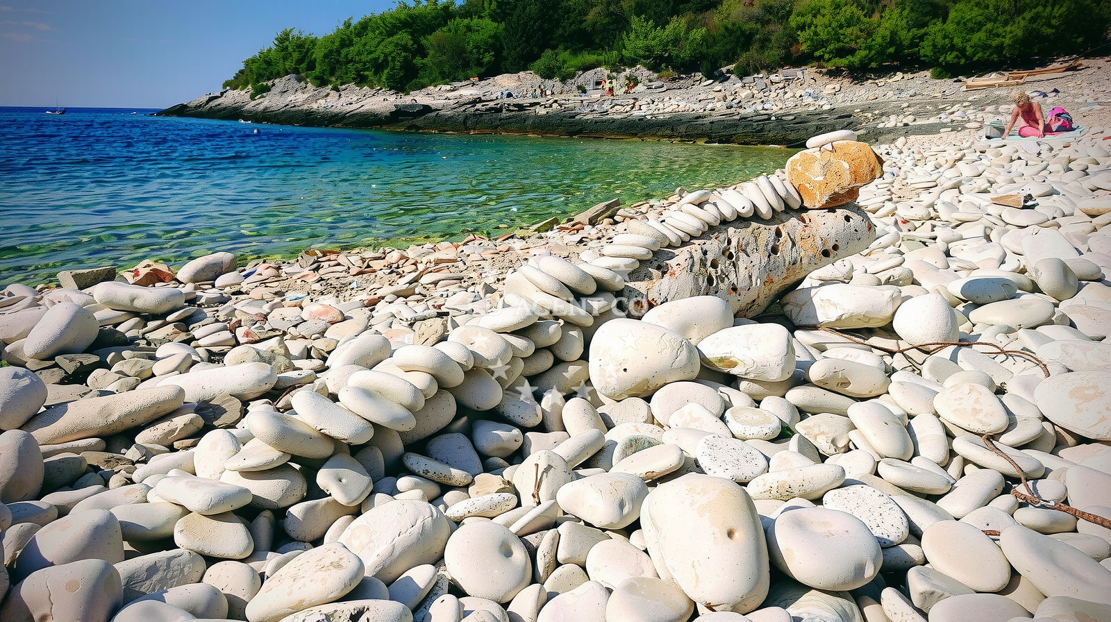 Additional view of Srebrna beach in Luka 31, Rukavac