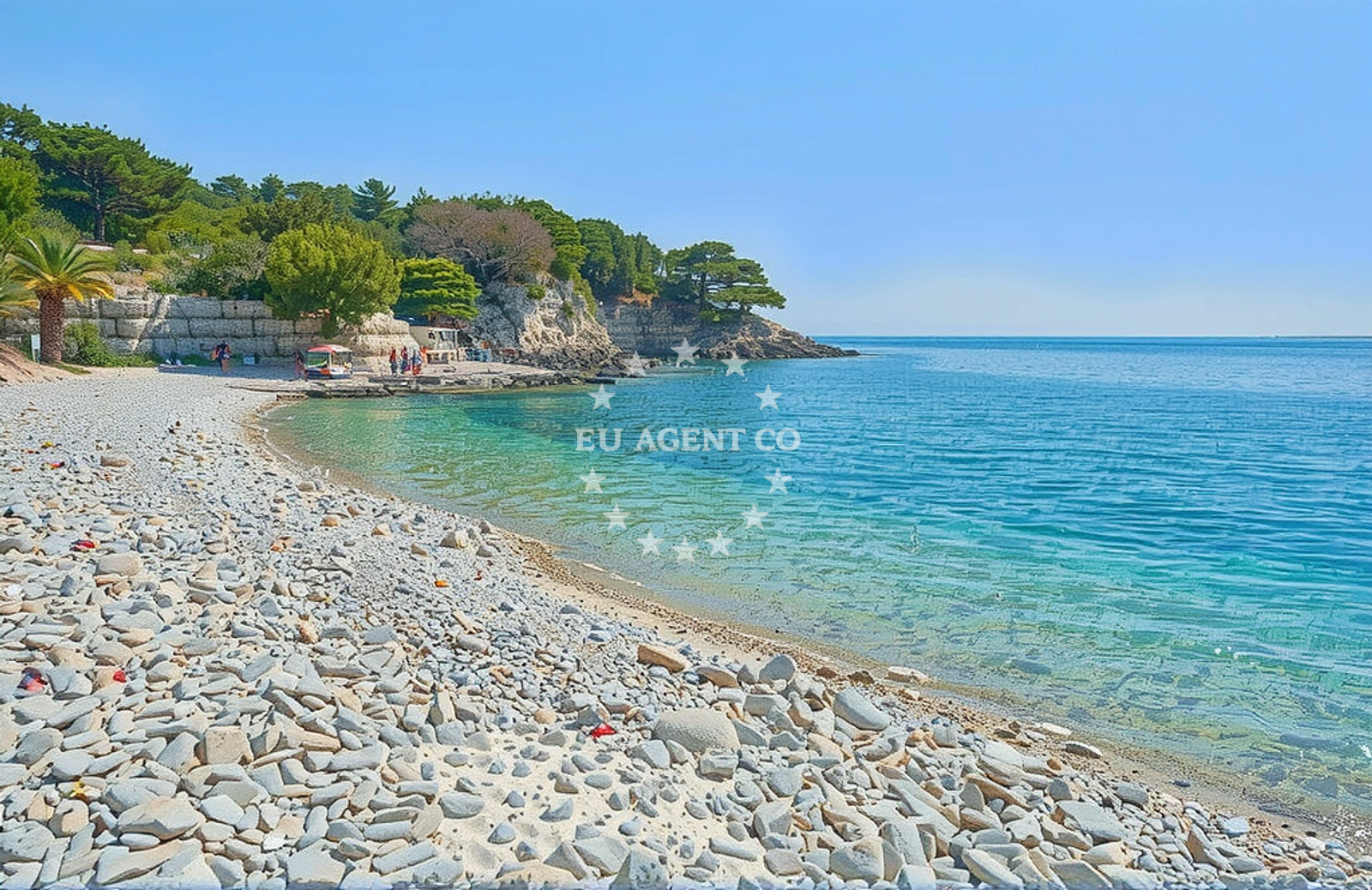 Additional view of Srebrna beach in Luka 31, Rukavac