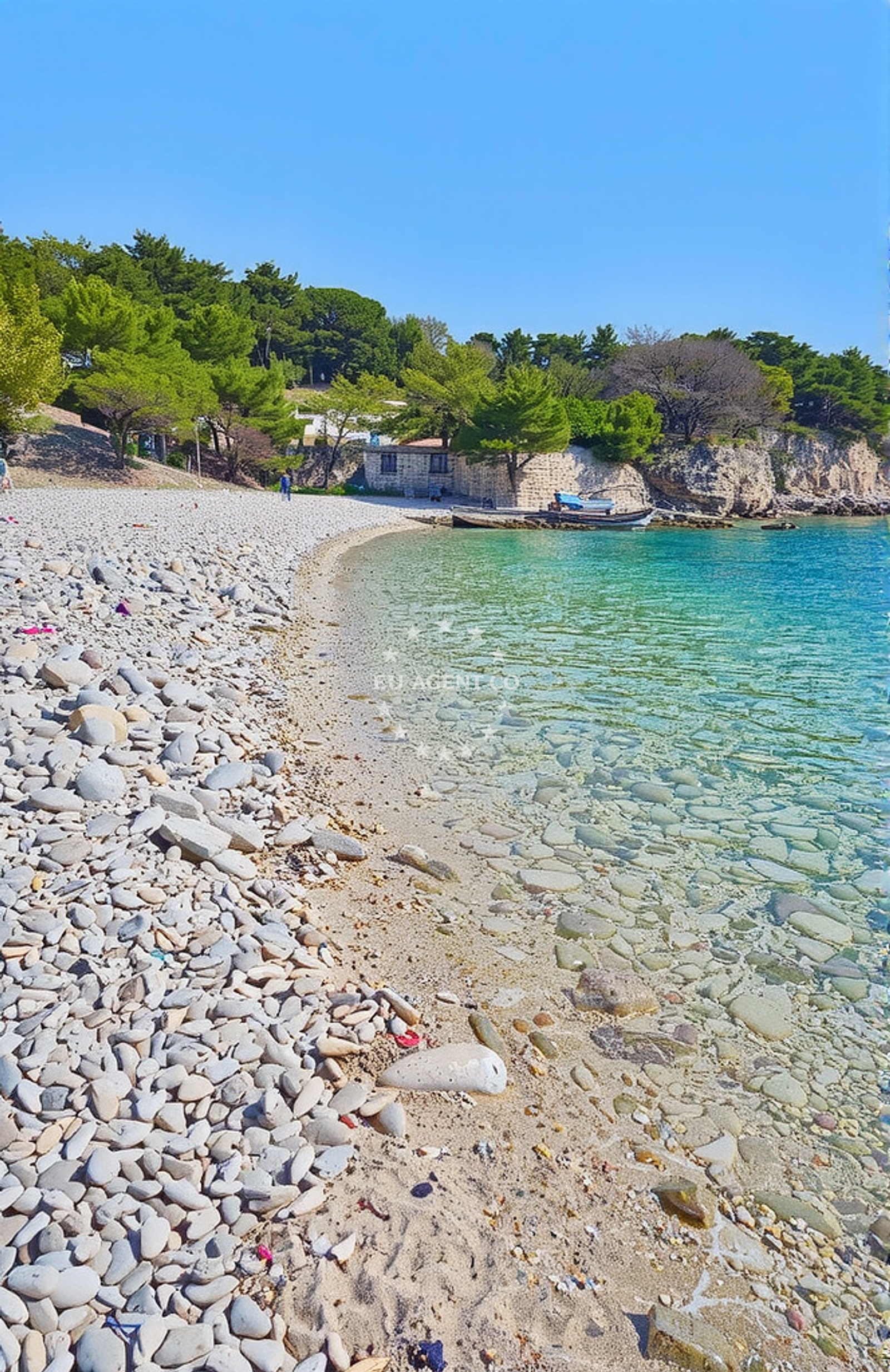 Additional view of Srebrna beach in Luka 31, Rukavac