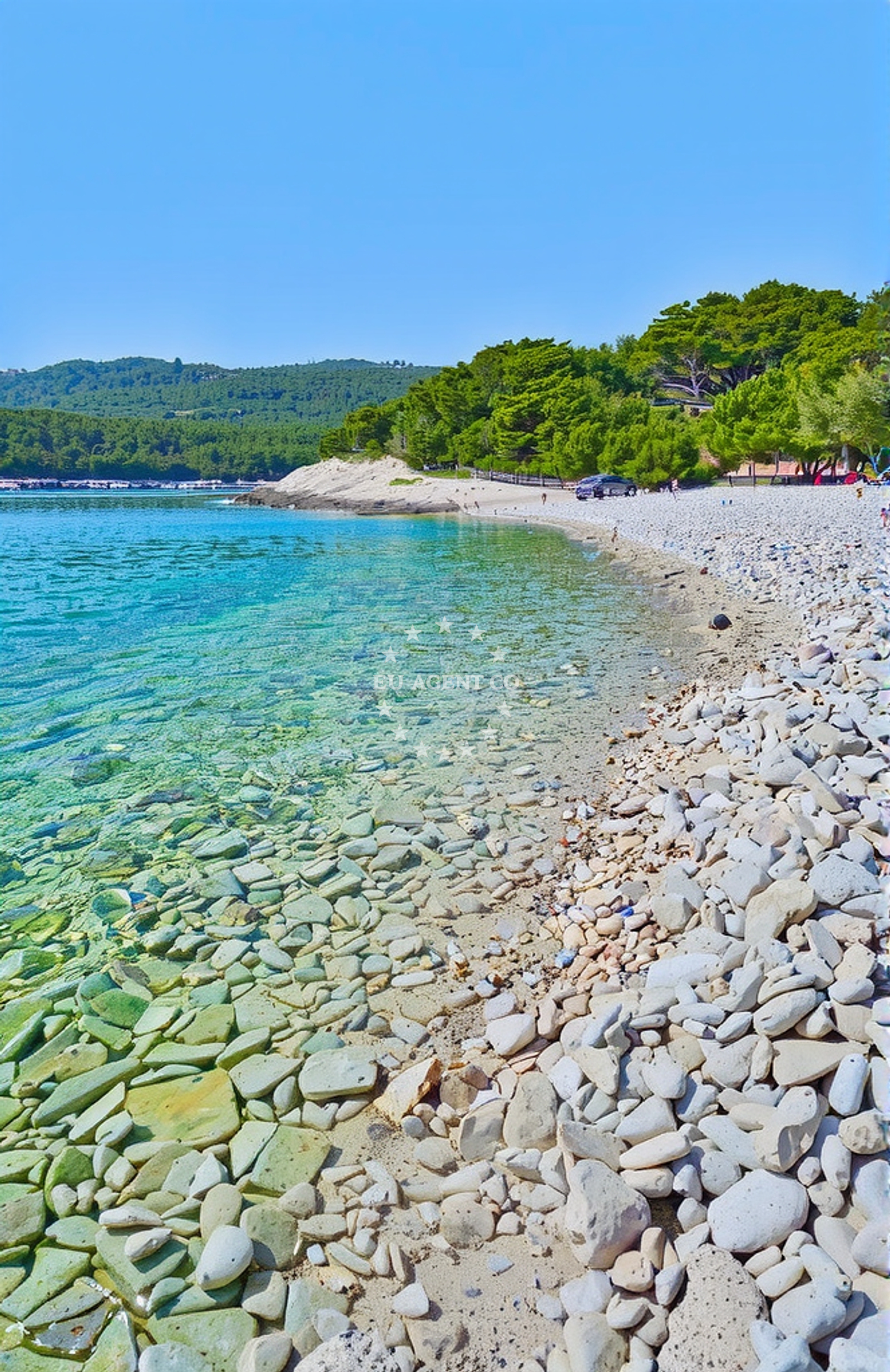 Additional view of Srebrna beach in Luka 31, Rukavac