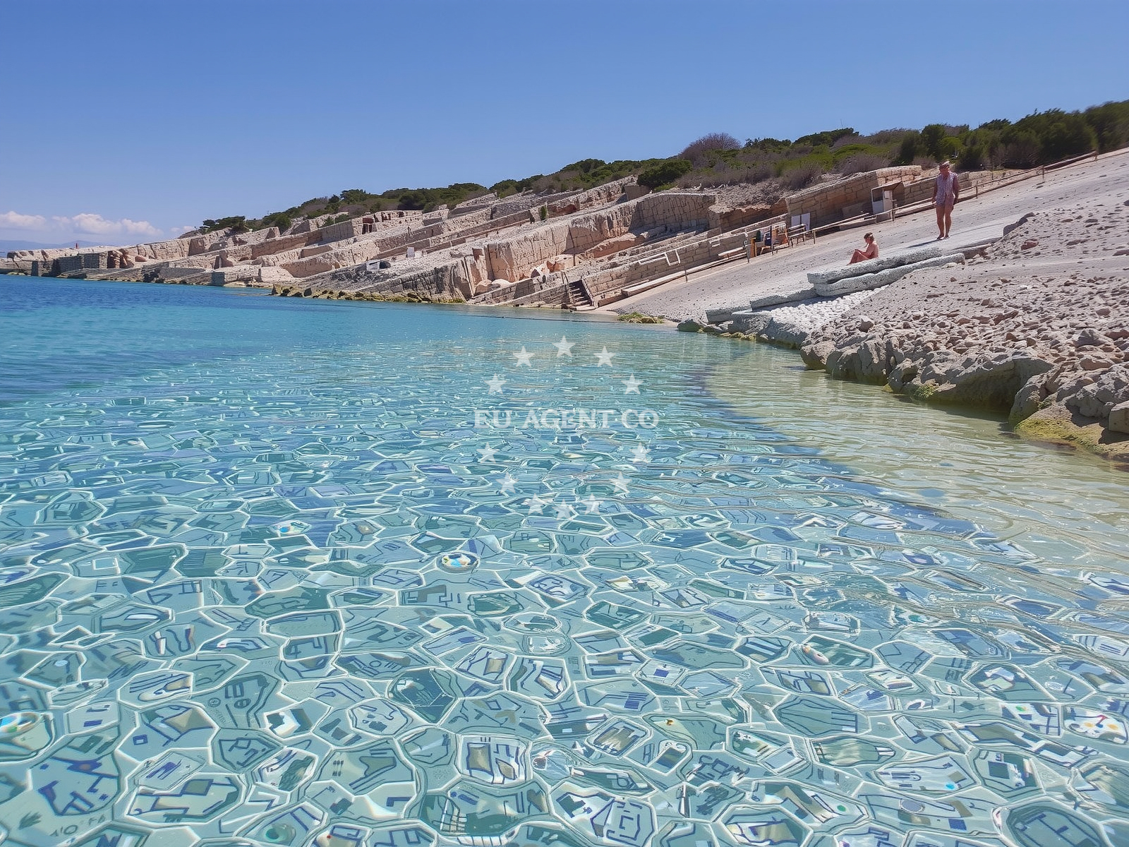 Additional view of Srednji bili bok in Stani, Vela Luka