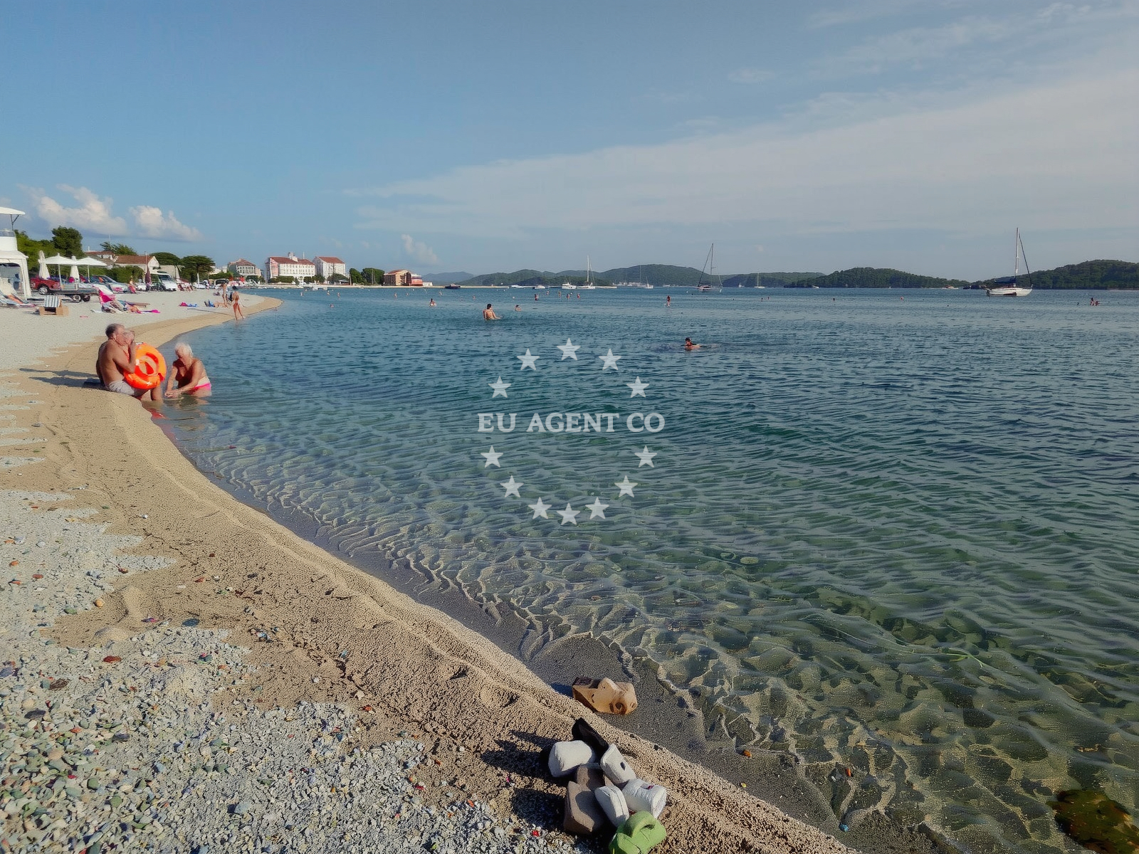 Sea and coastal view of Srima beach in Srima III 67, Srima