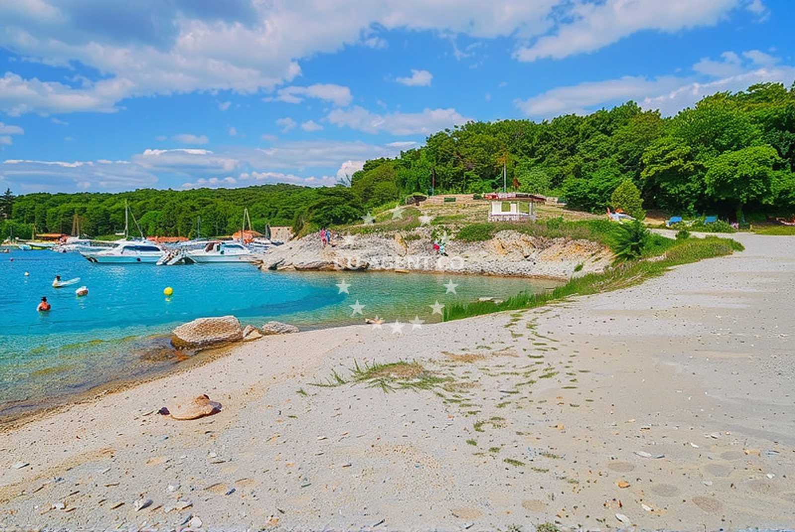 Additional view of St. Fuska beach in Pava Žužića 26, Pinezići, Krk