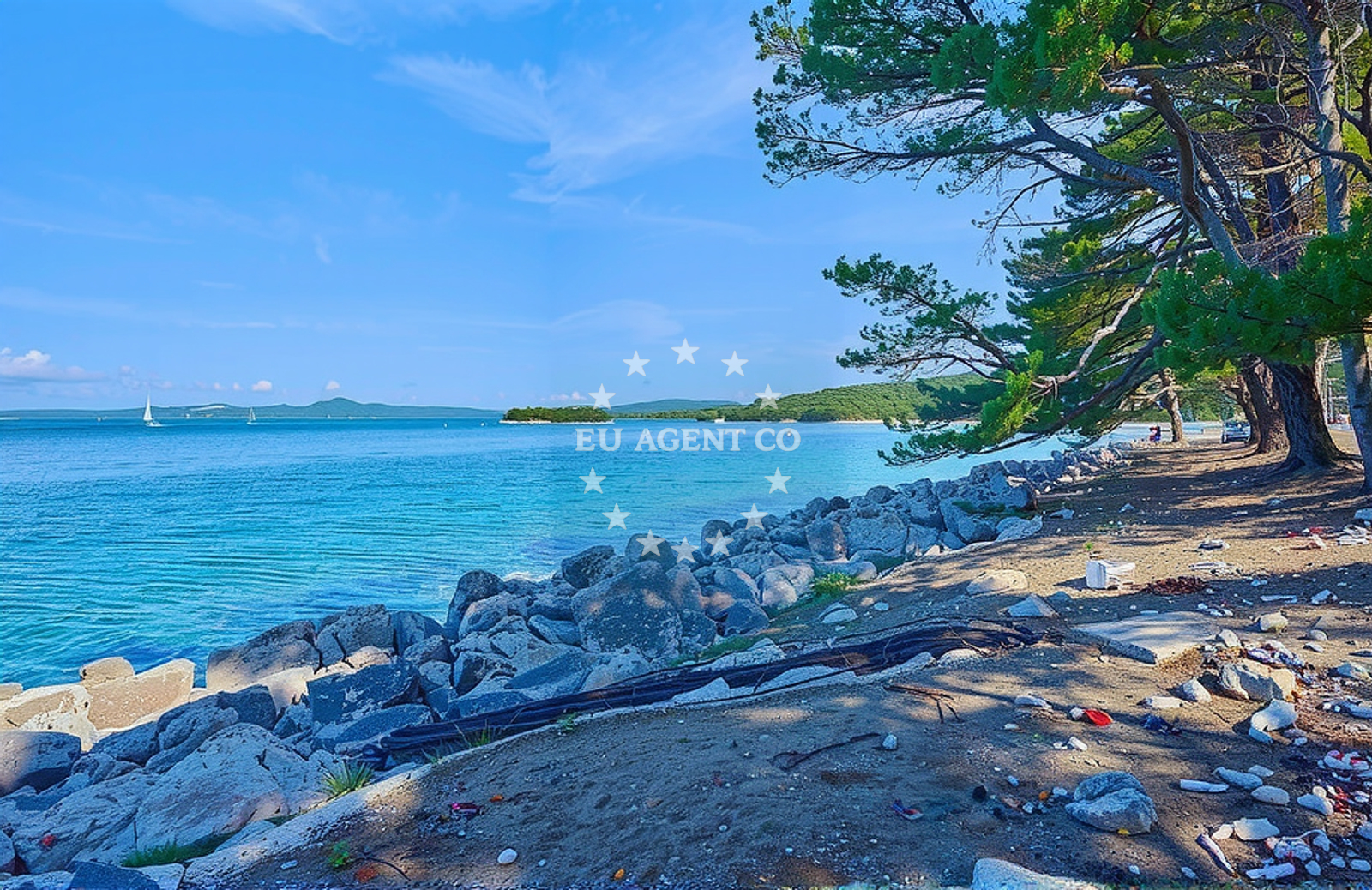 Additional view of Stanač, Mali Iž (Iž) Beach in Stanač