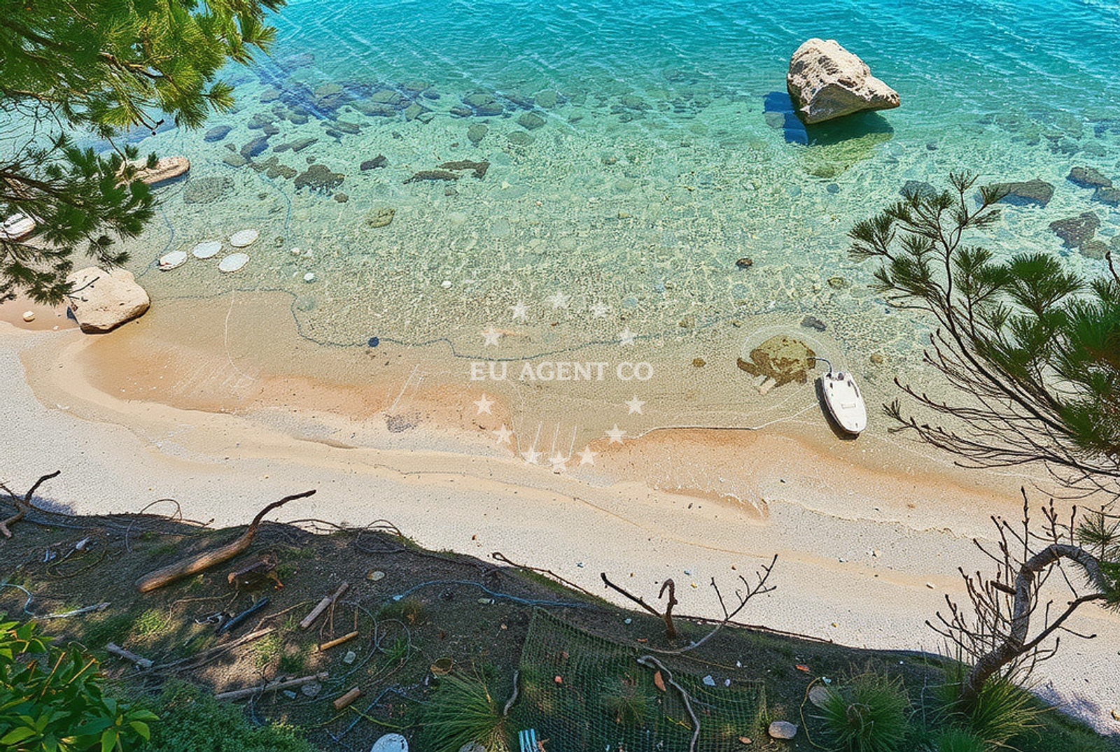 Sea and coastal view of Stanići (Omiš): beaches and coves (11) in Stanići (Omiš)