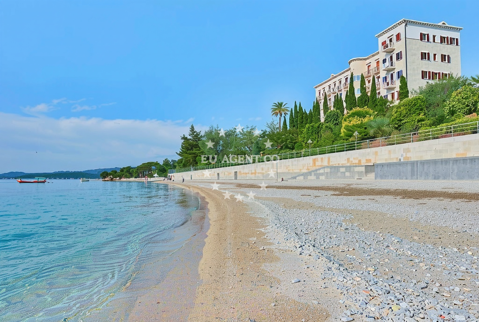 Overview of Stanković: beaches and coves (6) in Stanković