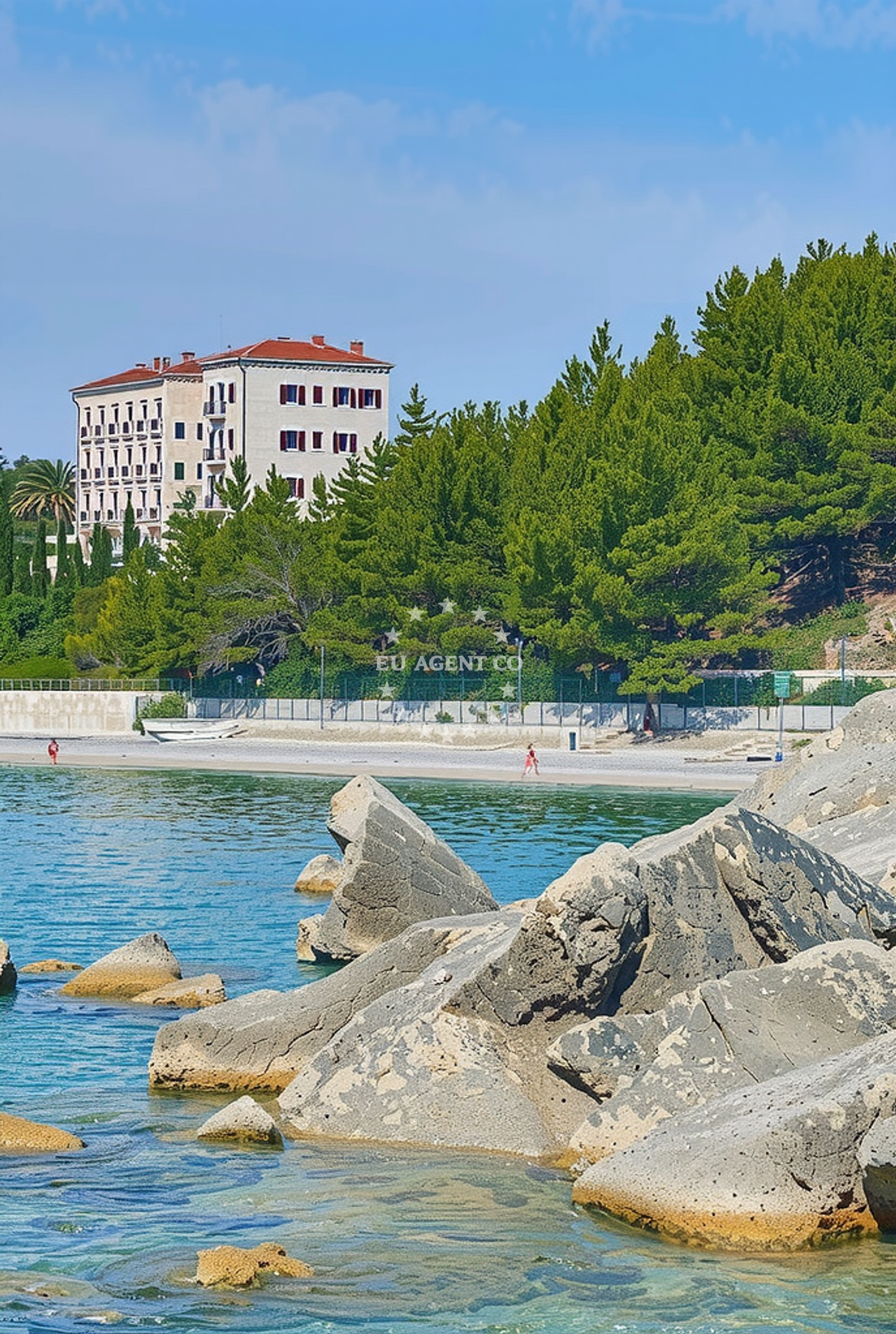 Shoreline and swimming area at Stanković zapad (FKK), Stanković Beach in Stanković zapad (FKK)