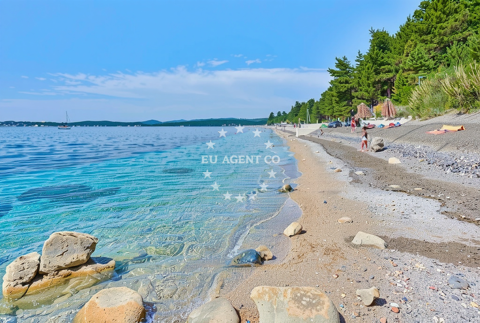 Sea and coastal view of Stanković zapad (FKK), Stanković Beach in Stanković zapad (FKK)