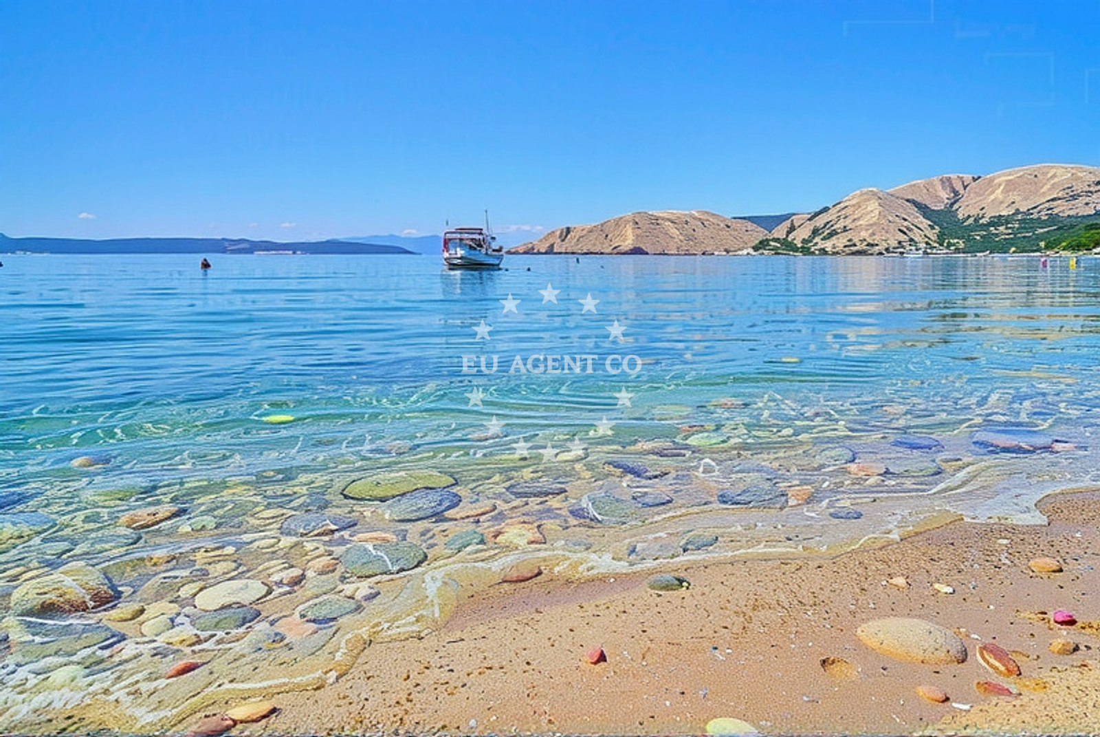 Additional view of Stara Baska beach in Stara Baška 162, Stara Baška