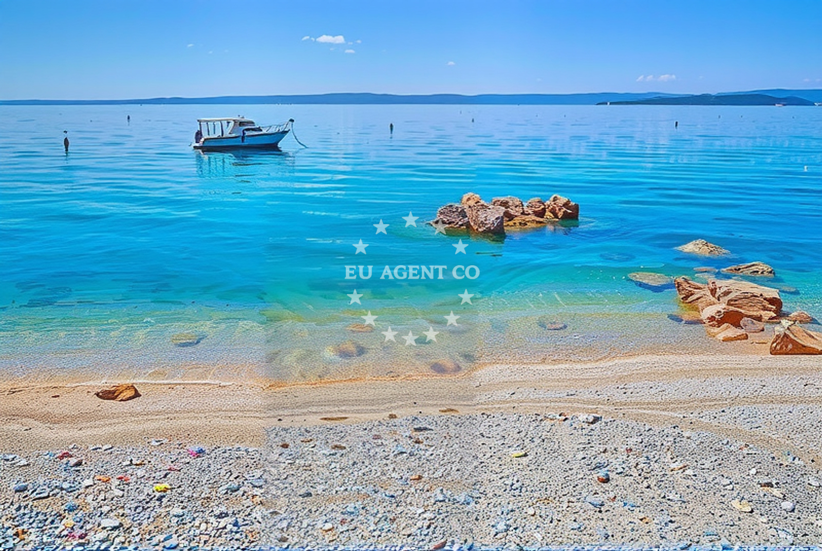Additional view of Stara Baska beach in Stara Baška 162, Stara Baška