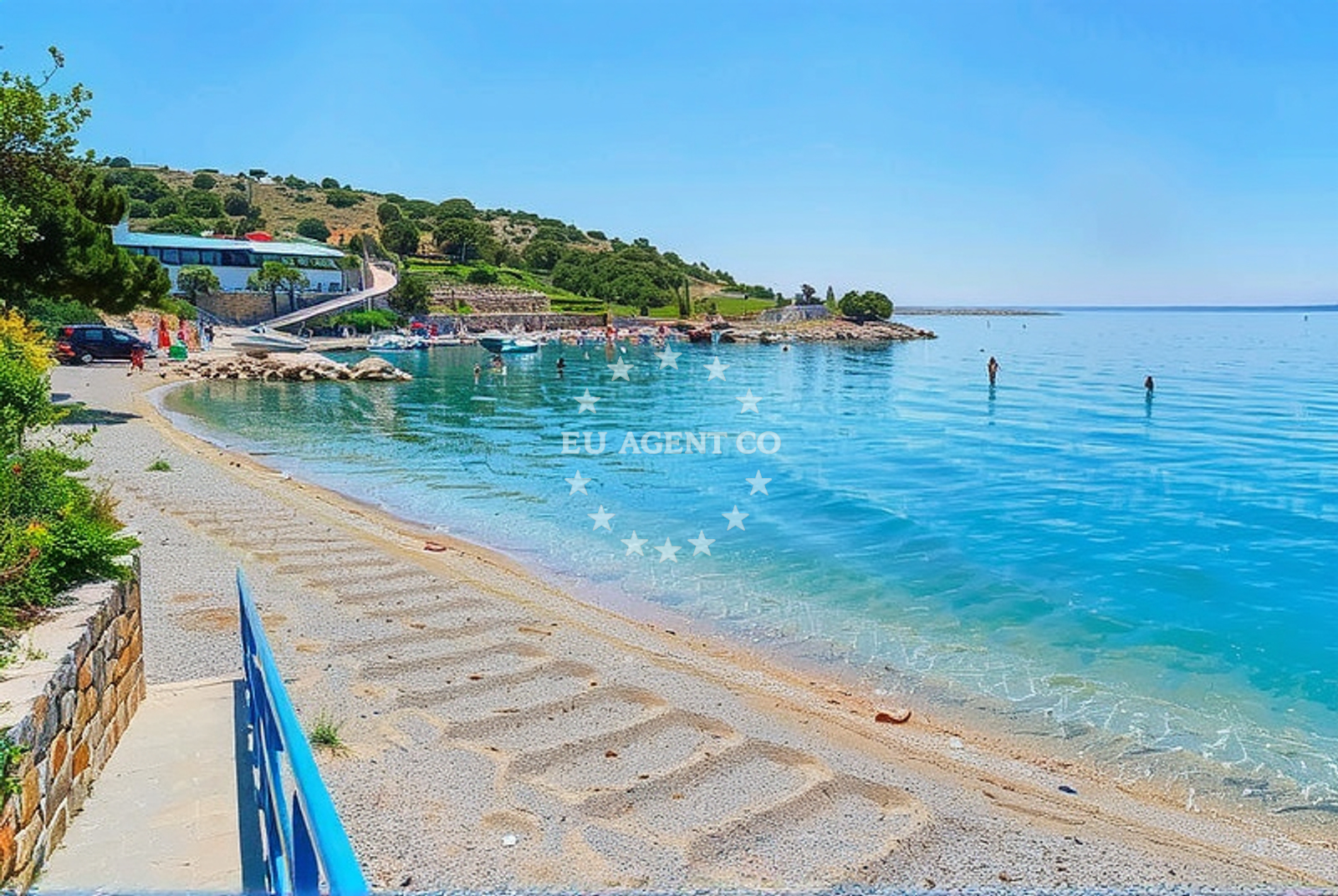 Additional view of Stara Baska beach in Stara Baška 162, Stara Baška