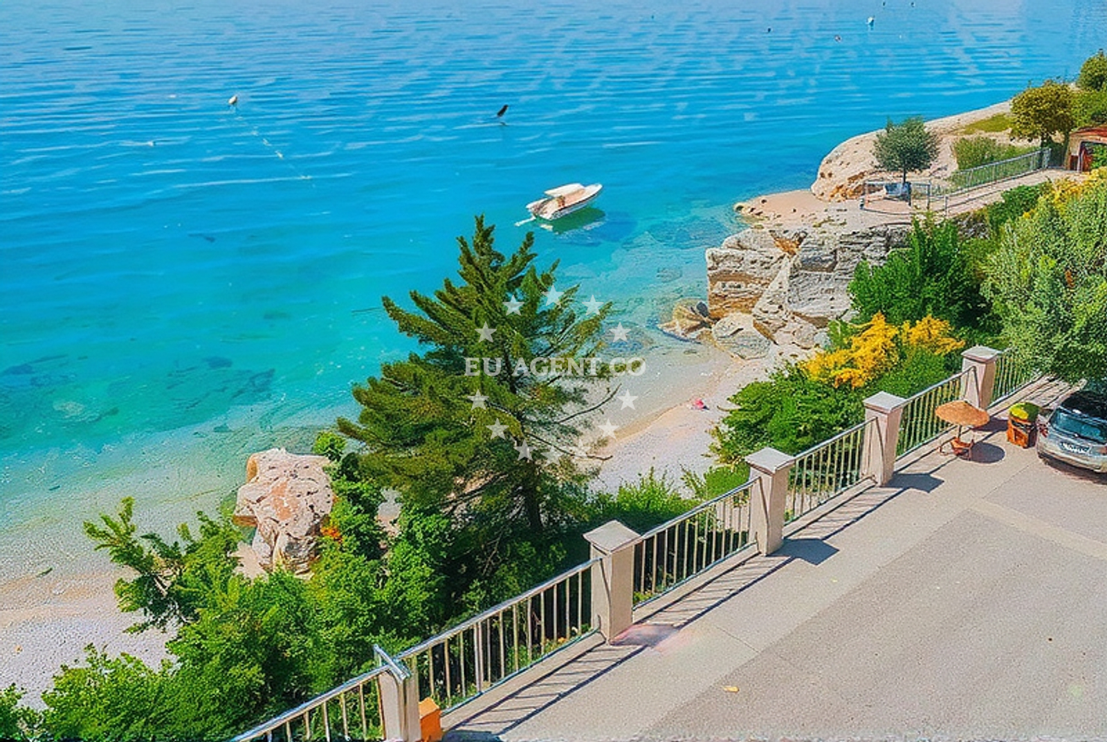 Additional view of Stara Baska beach in Stara Baška 162, Stara Baška