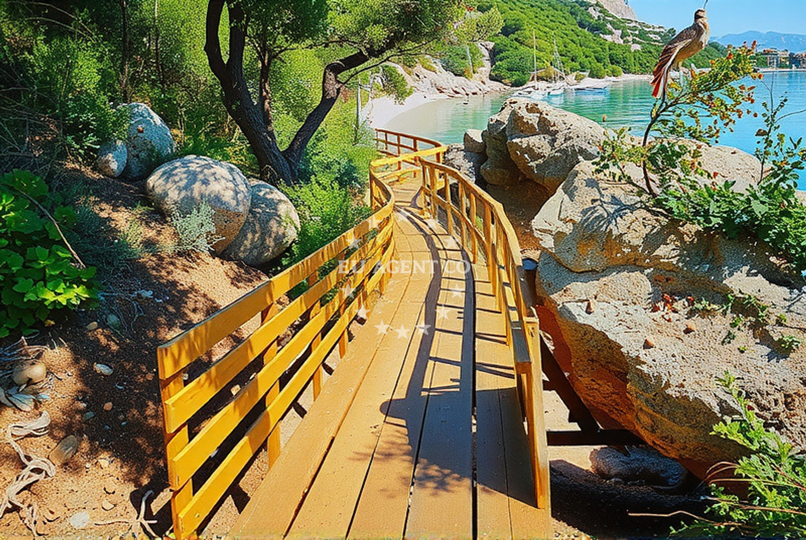 Shoreline and swimming area at Stara Baška (Krk): beaches and coves (14) in Stara Baška (Krk)