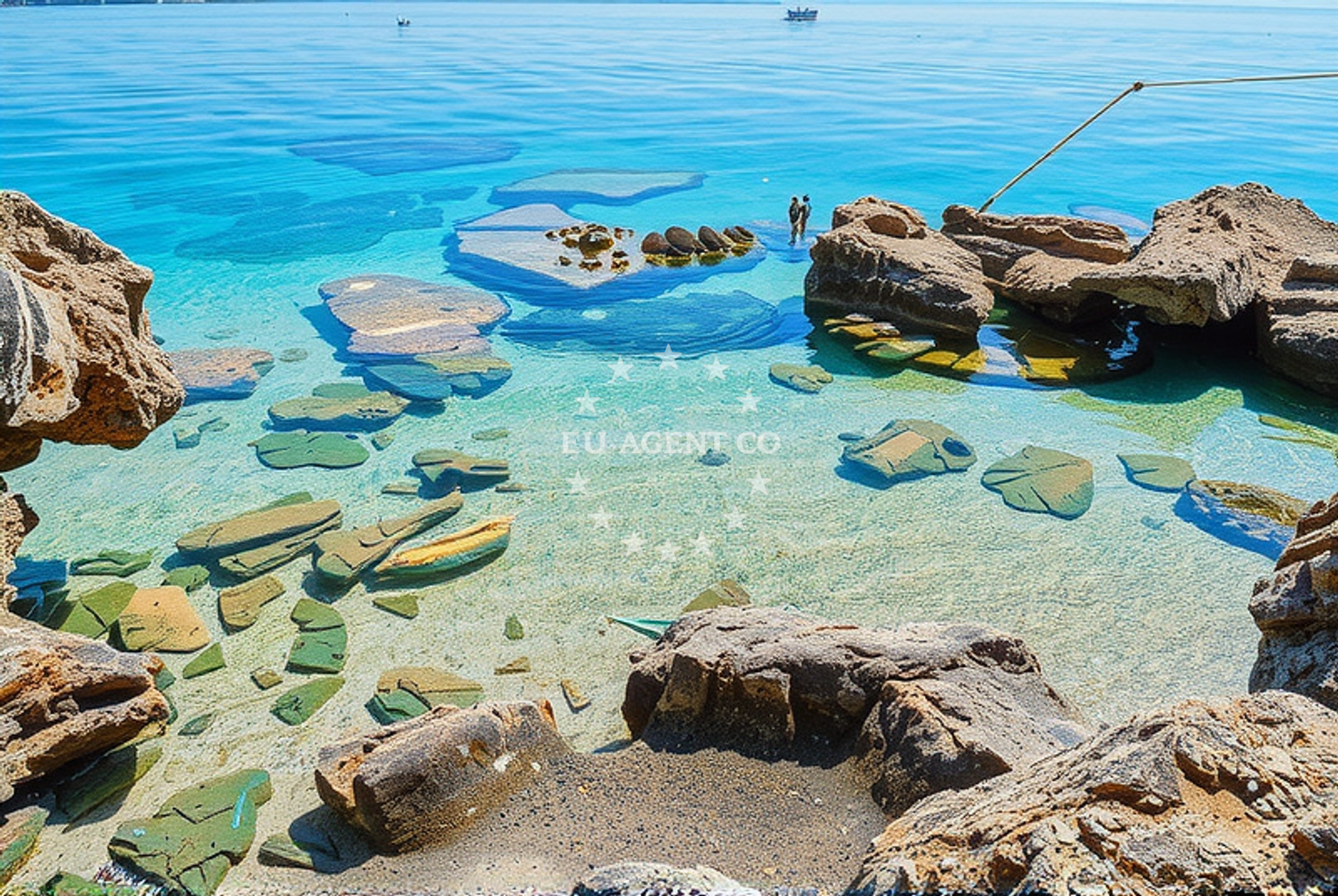 Sea and coastal view of Stara Baška (Krk): beaches and coves (14) in Stara Baška (Krk)