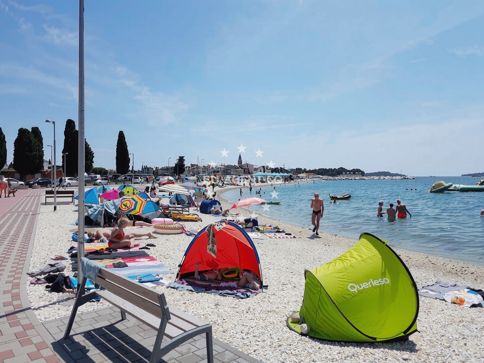 Additional view of Stara Fazana beach in Piazza Grande 3, Fažana