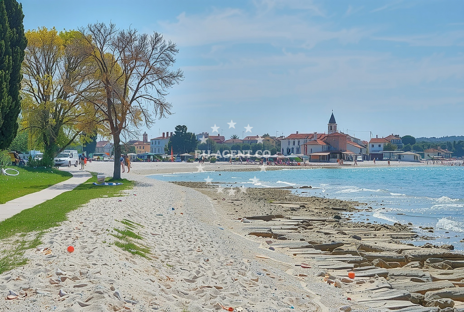 Additional view of Stara Fazana beach in Piazza Grande 3, Fažana
